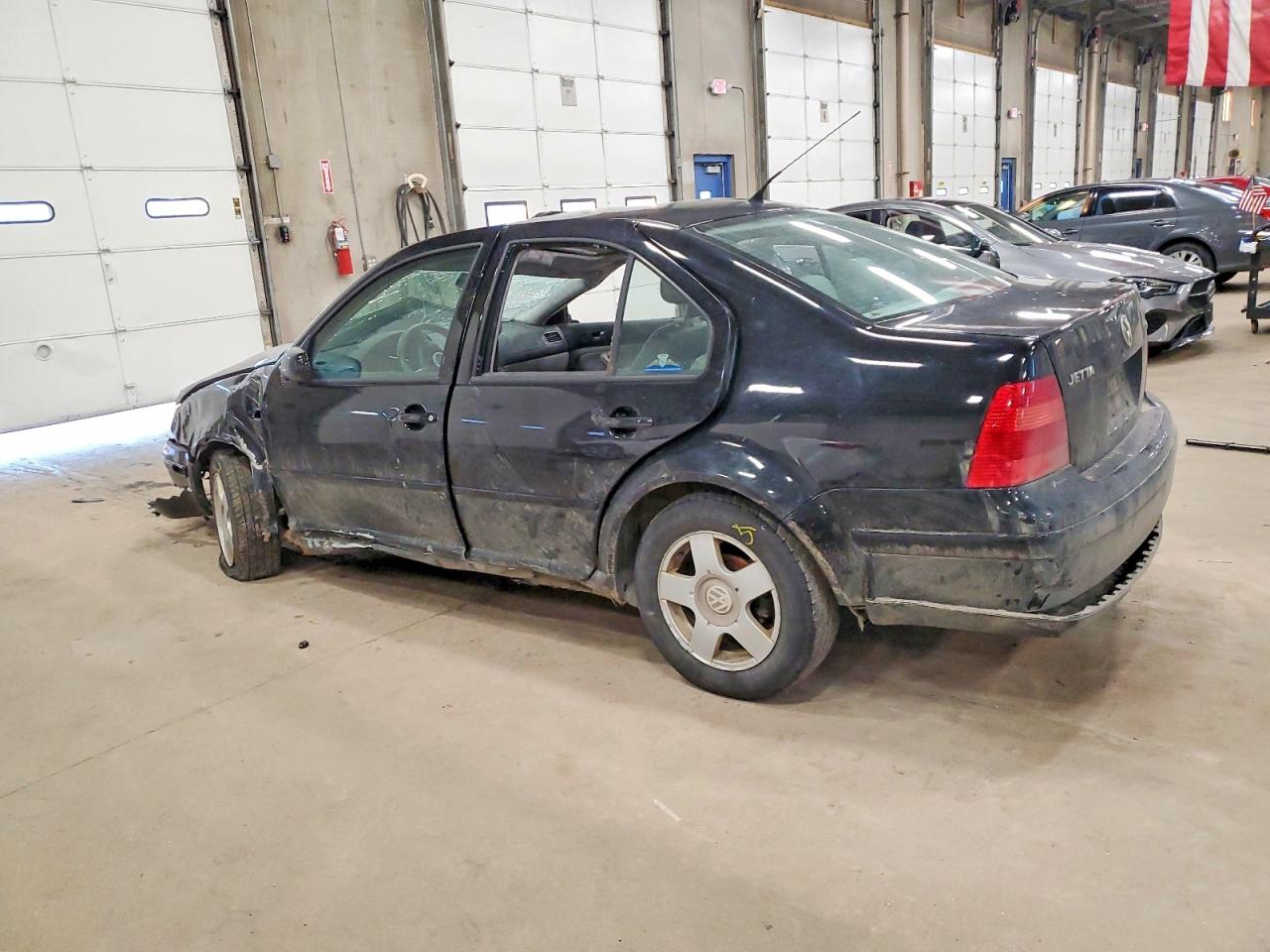 2000 Volkswagen Jetta Gls Tdi Black vin: 3VWSF29M3YM141594