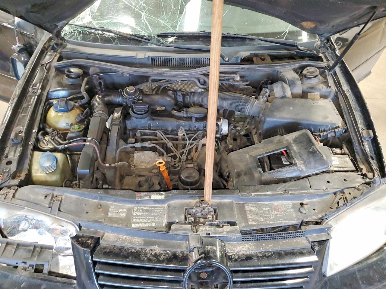 2000 Volkswagen Jetta Gls Tdi Black vin: 3VWSF29M3YM141594