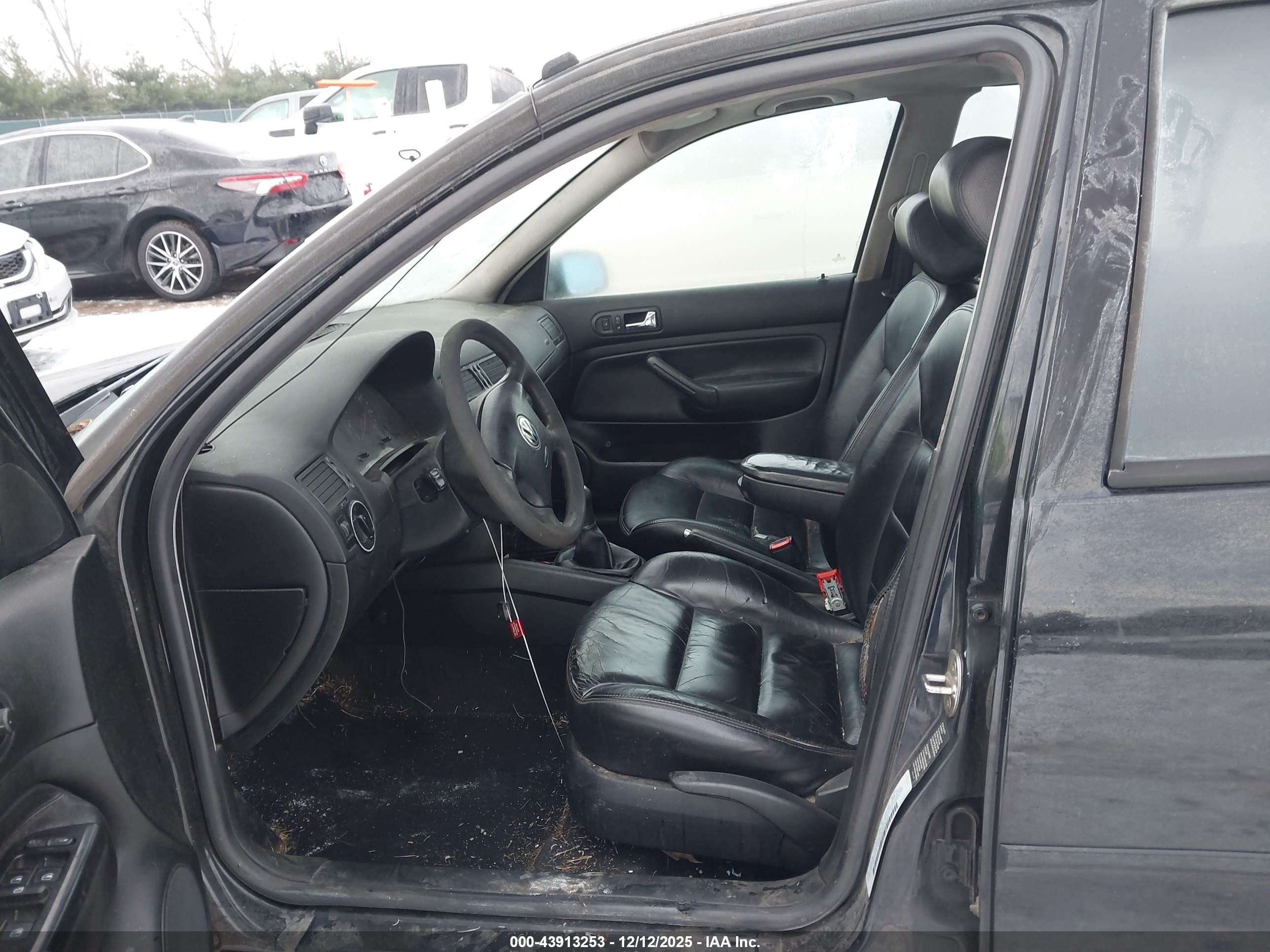 2000 Volkswagen Jetta Gls Tdi Black vin: 3VWSF29M3YM150747