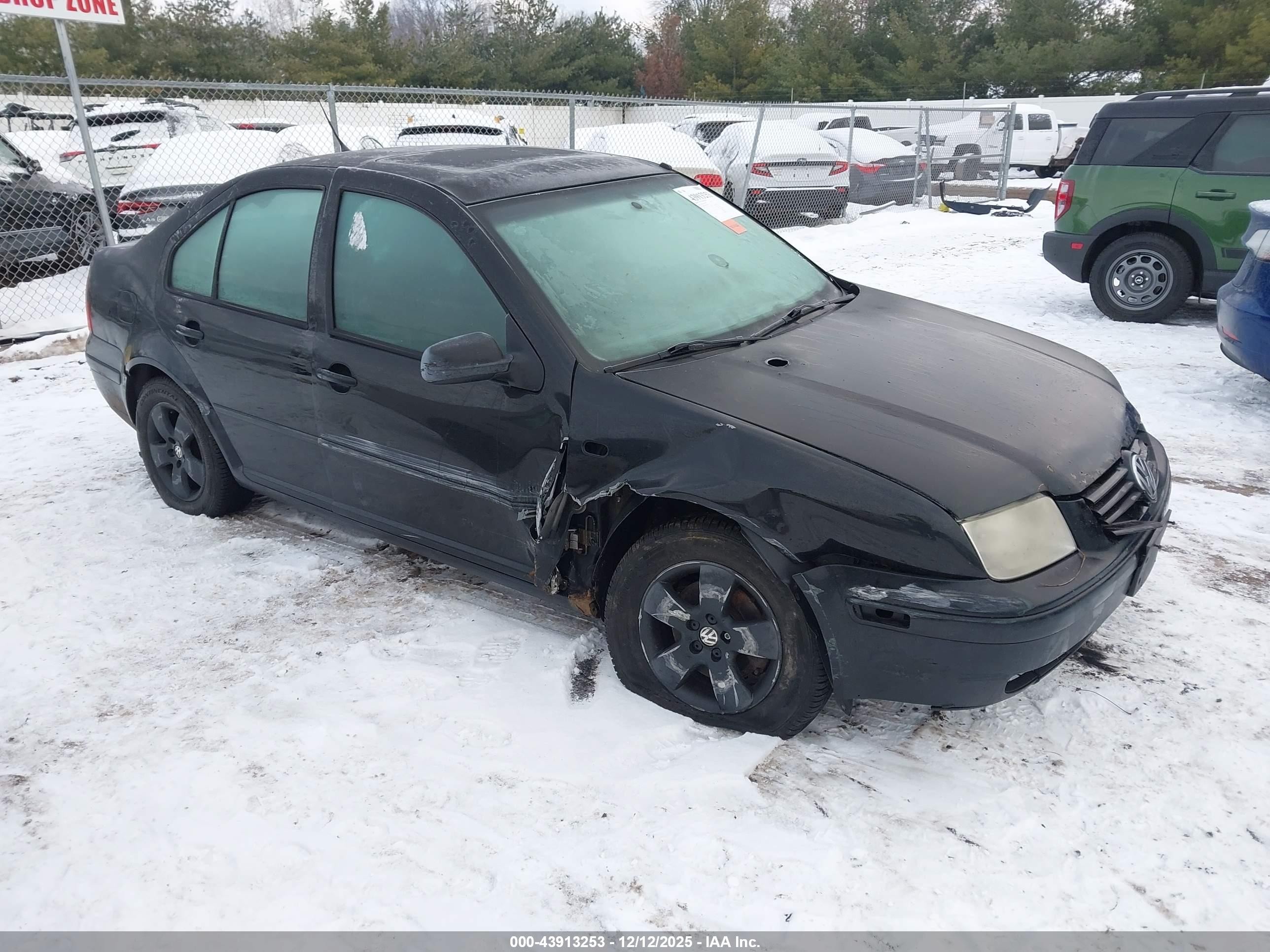 2000 Volkswagen Jetta Gls Tdi Black vin: 3VWSF29M3YM150747