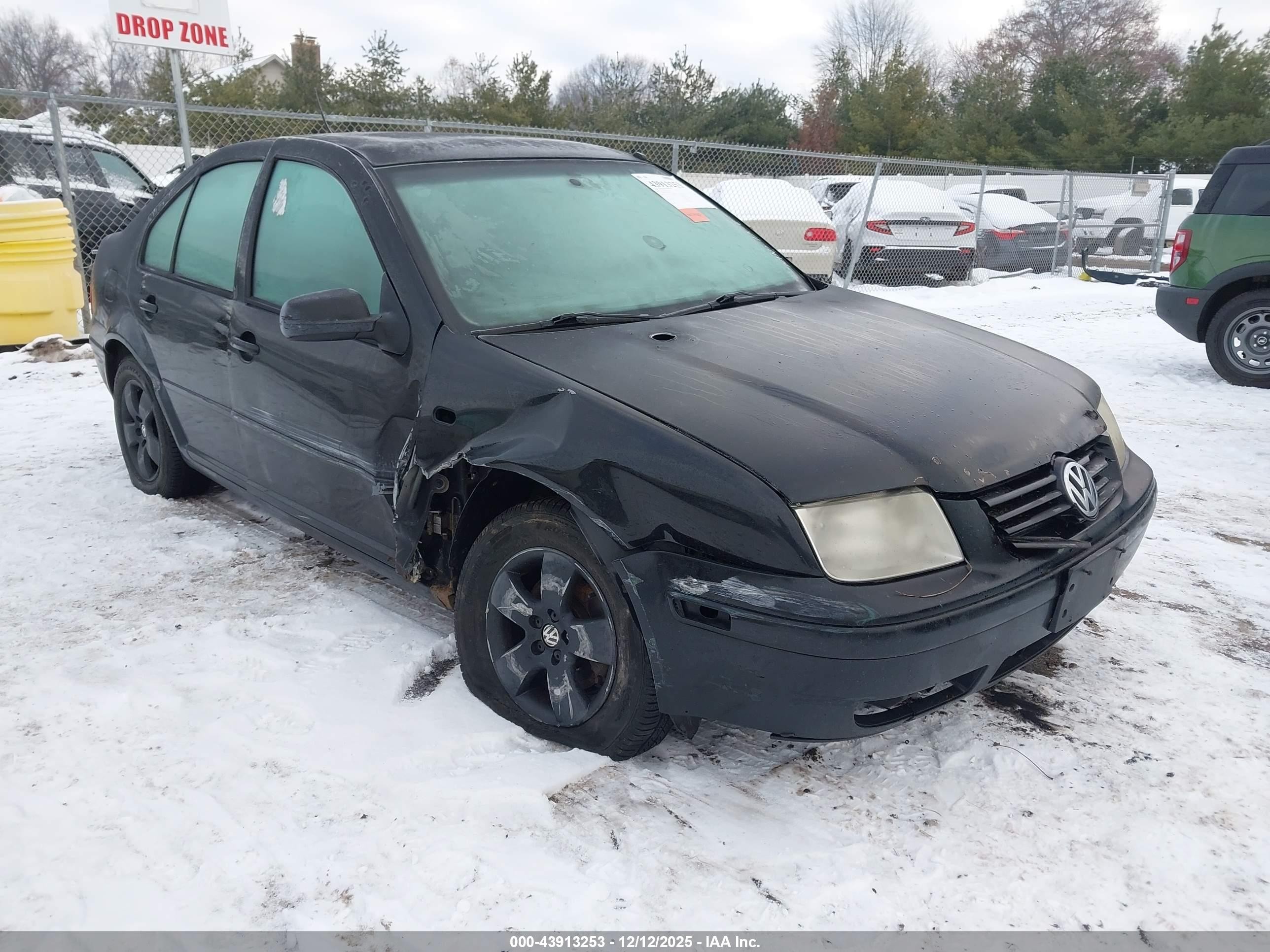 2000 Volkswagen Jetta Gls Tdi Black vin: 3VWSF29M3YM150747