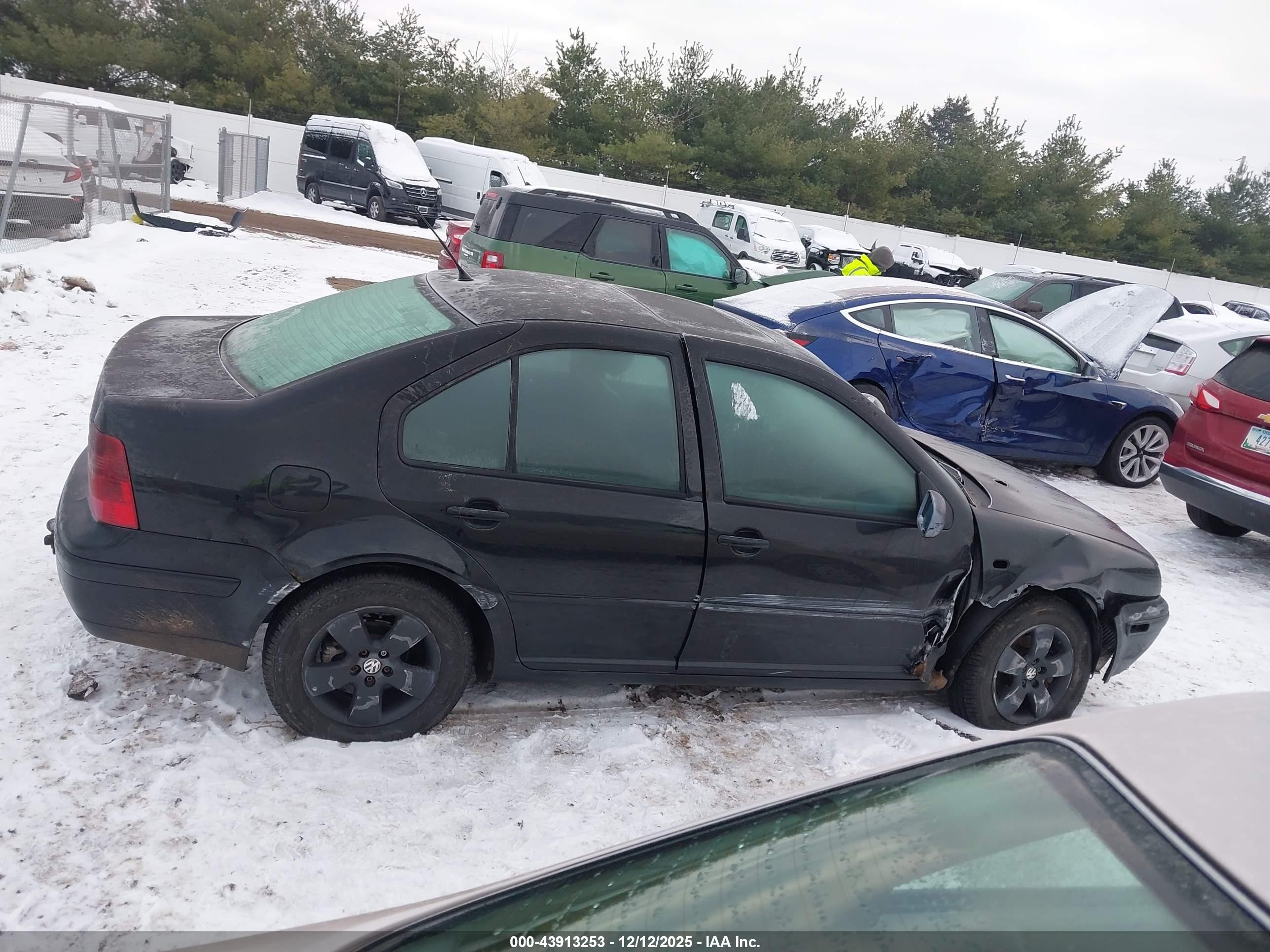 2000 Volkswagen Jetta Gls Tdi Black vin: 3VWSF29M3YM150747