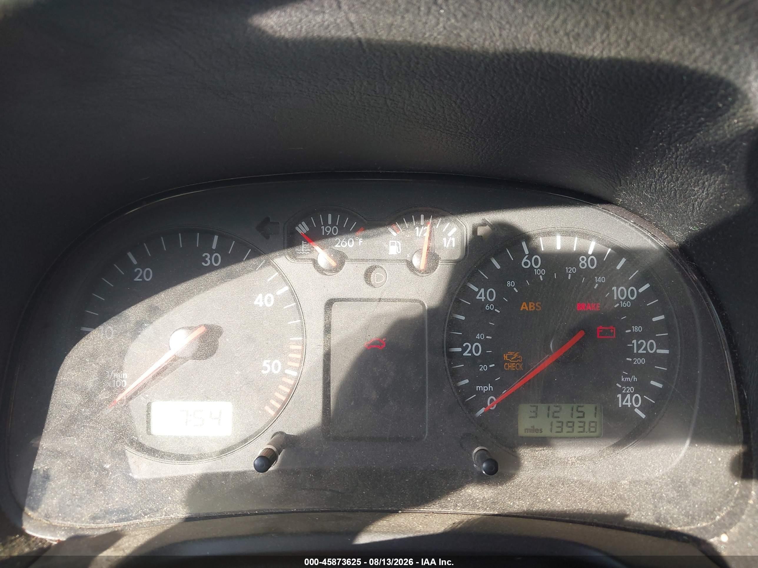 2000 Volkswagen Jetta Gls Tdi Black vin: 3VWSF29M5YM111108
