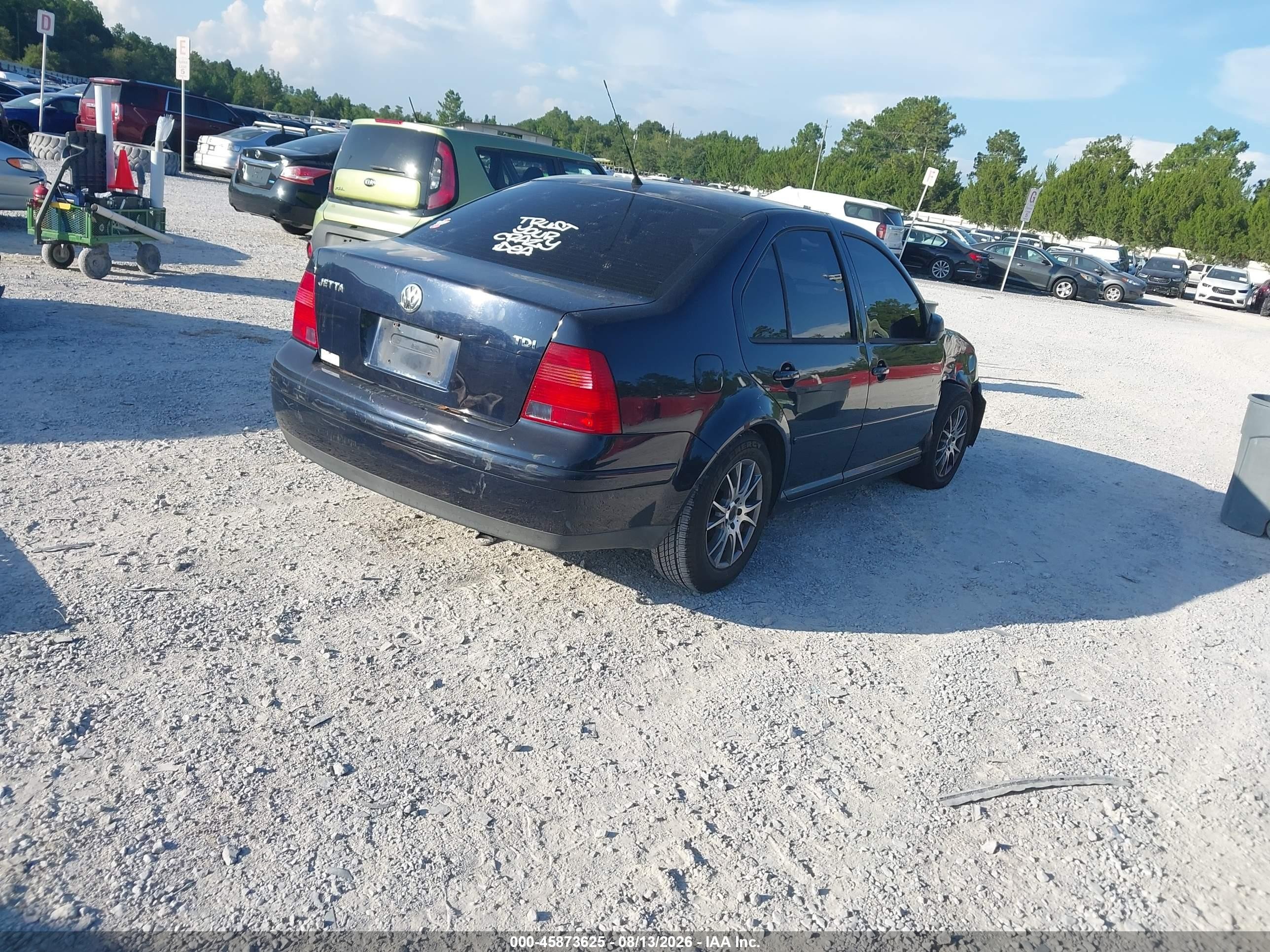 2000 Volkswagen Jetta Gls Tdi Black vin: 3VWSF29M5YM111108