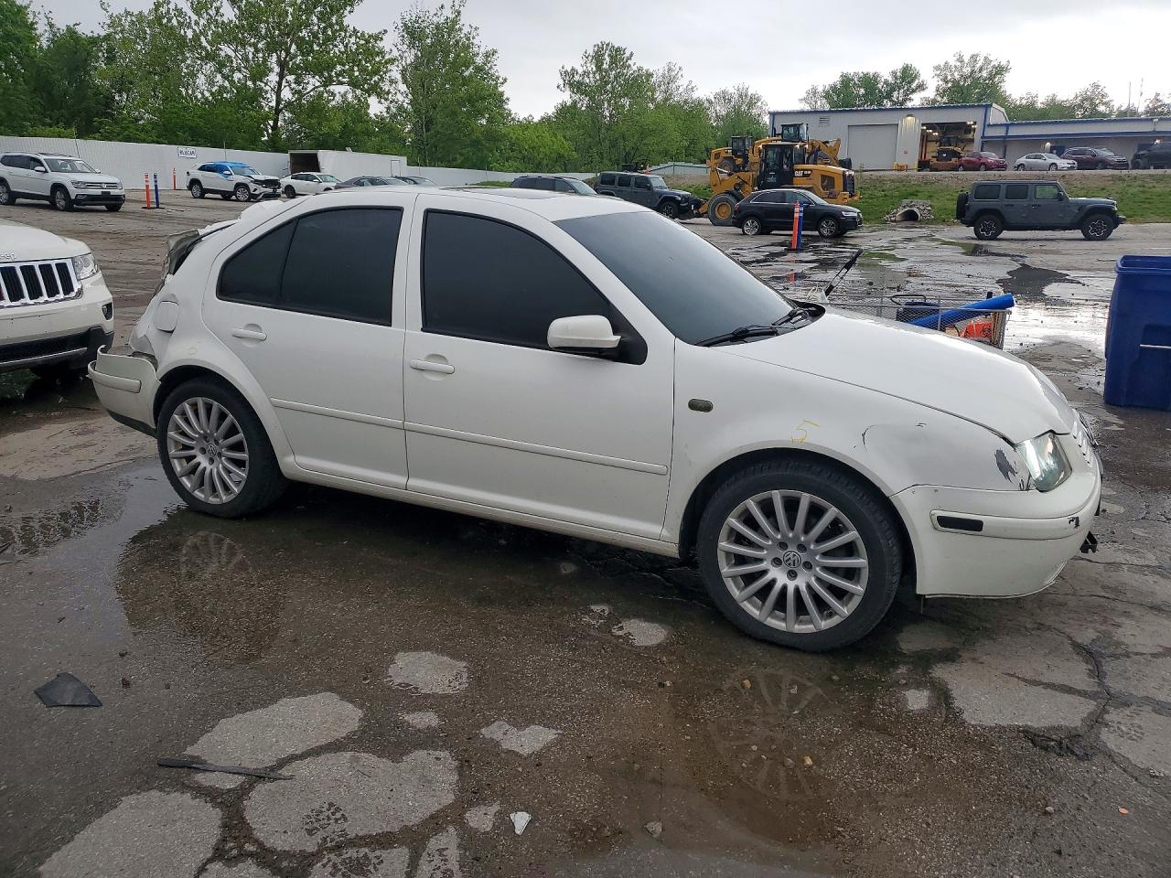 2000 Volkswagen Jetta Gls Tdi White vin: 3VWSF29M7YM059643