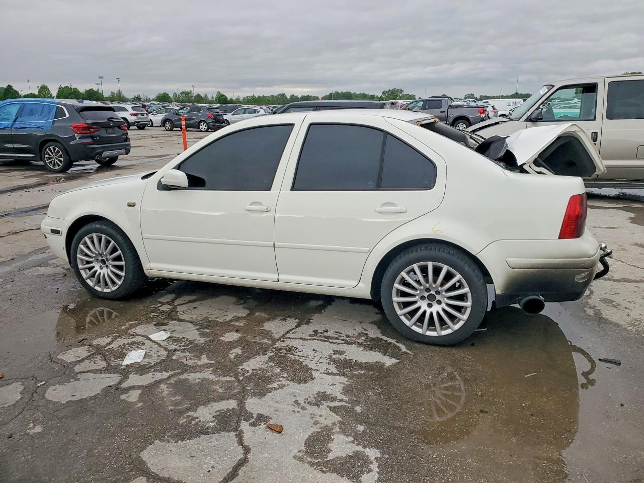 2000 Volkswagen Jetta Gls Tdi White vin: 3VWSF29M7YM059643