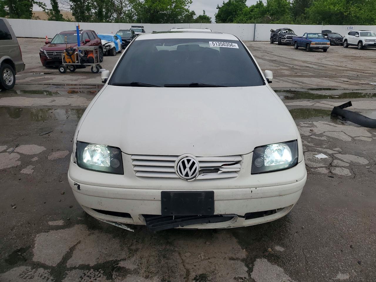 2000 Volkswagen Jetta Gls Tdi White vin: 3VWSF29M7YM059643