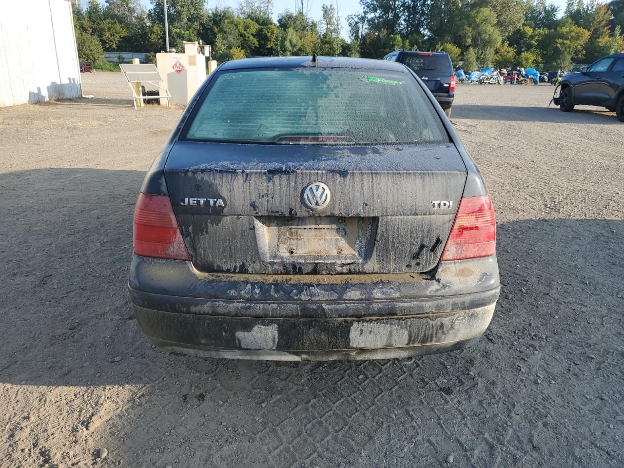 2000 Volkswagen Jetta Gls Tdi Blue vin: 3VWSF29M8YM117114