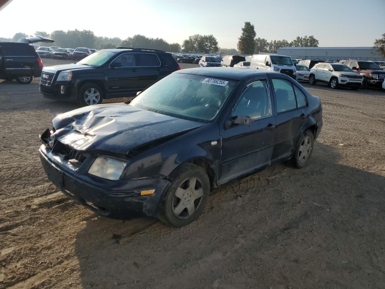 2000 Volkswagen Jetta Gls Tdi Blue vin: 3VWSF29M8YM117114