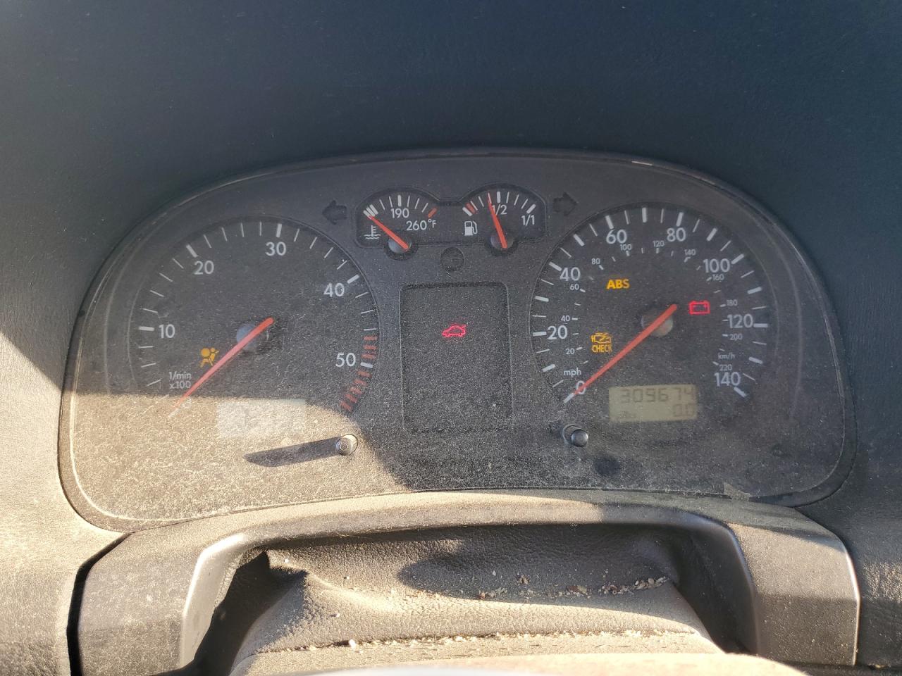 2000 Volkswagen Jetta Gls Tdi Blue vin: 3VWSF29M8YM117114