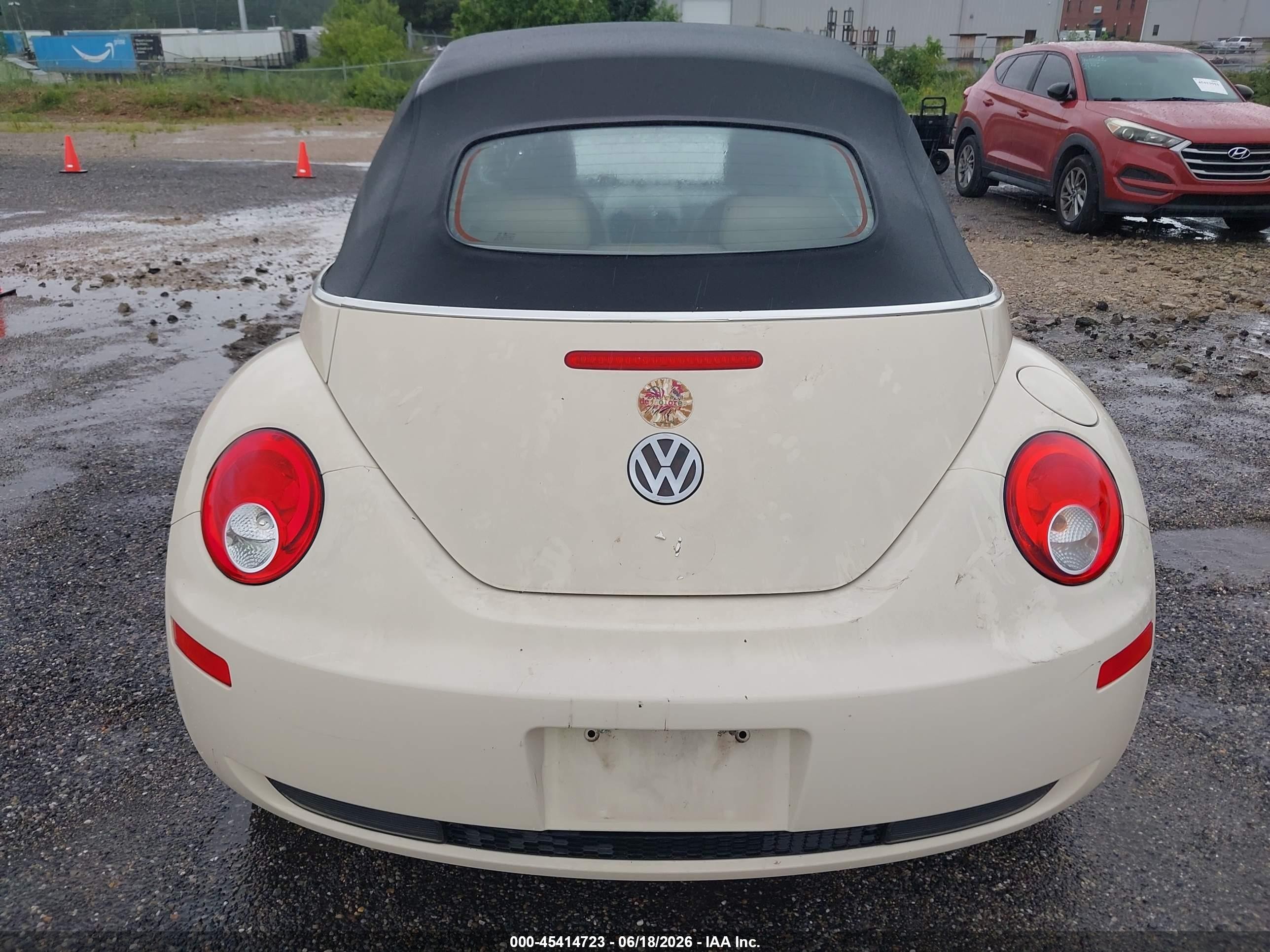 2007 Volkswagen New Beetle 2.5 Beige vin: 3VWSF31Y07M408001
