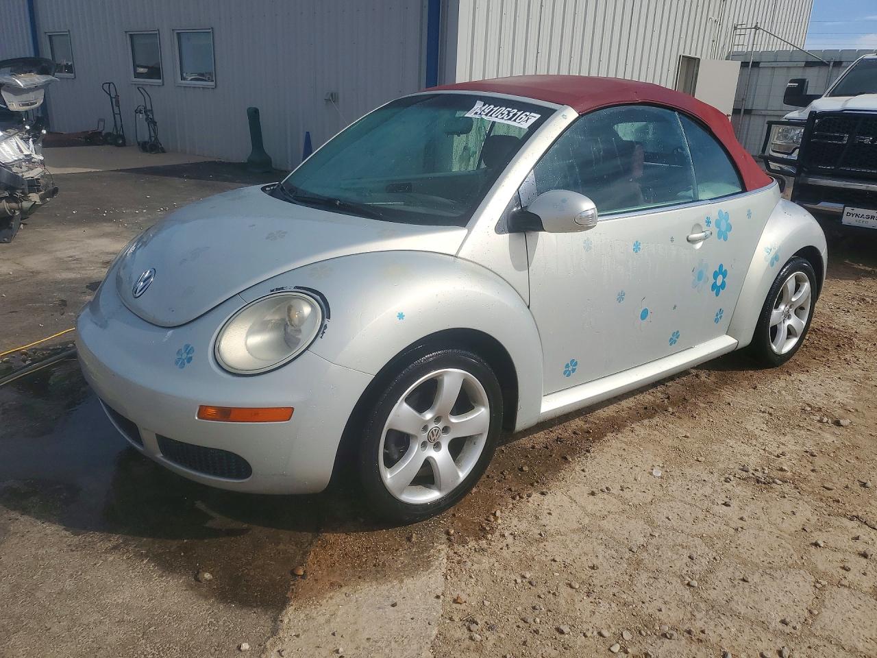 2009 Volkswagen New Beetle Blush Edition Серебряный vin: 3VWSF31Y49M412247