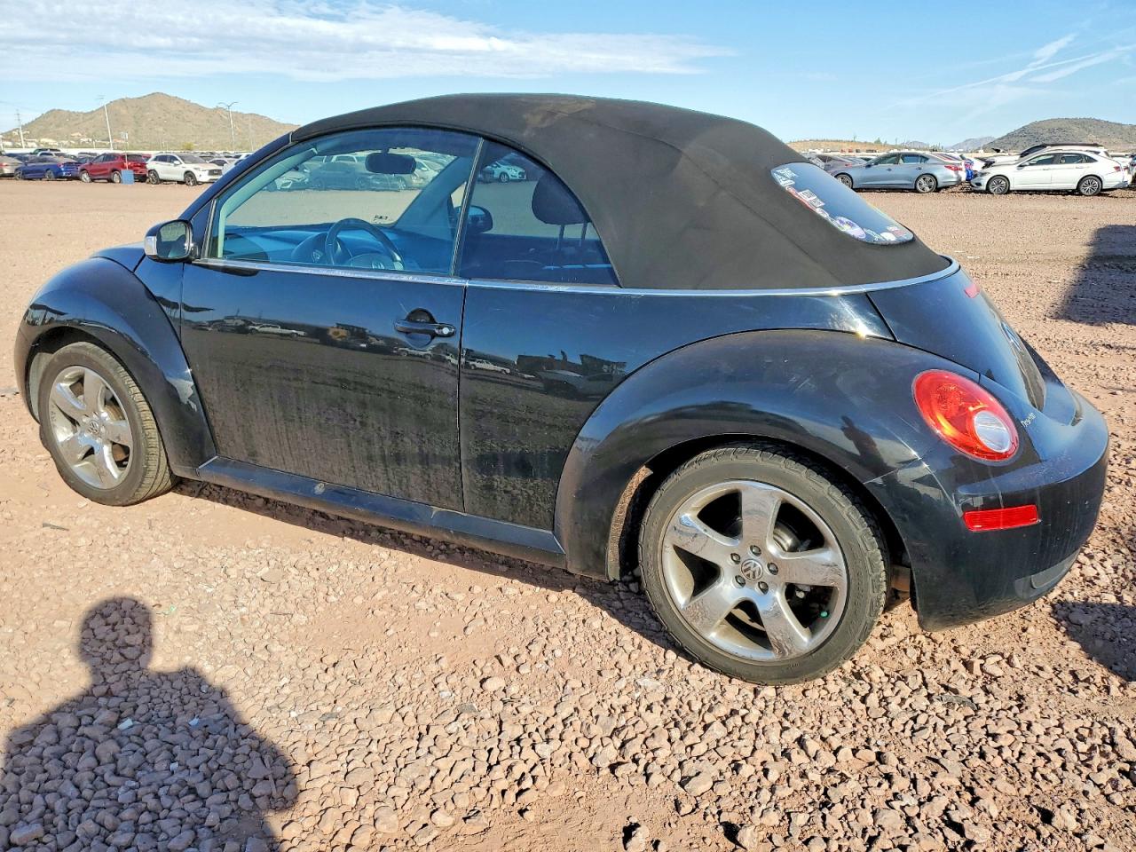2007 Volkswagen New Beetle Convertible Option Package 2 Black vin: 3VWSF31Y57M400573