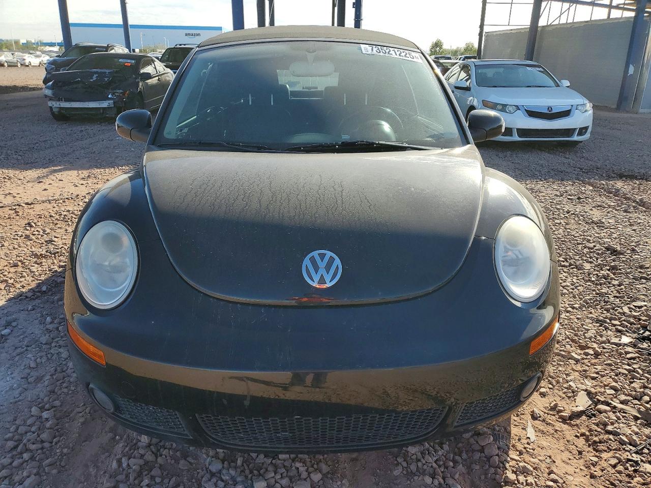 2007 Volkswagen New Beetle Convertible Option Package 2 Black vin: 3VWSF31Y57M400573