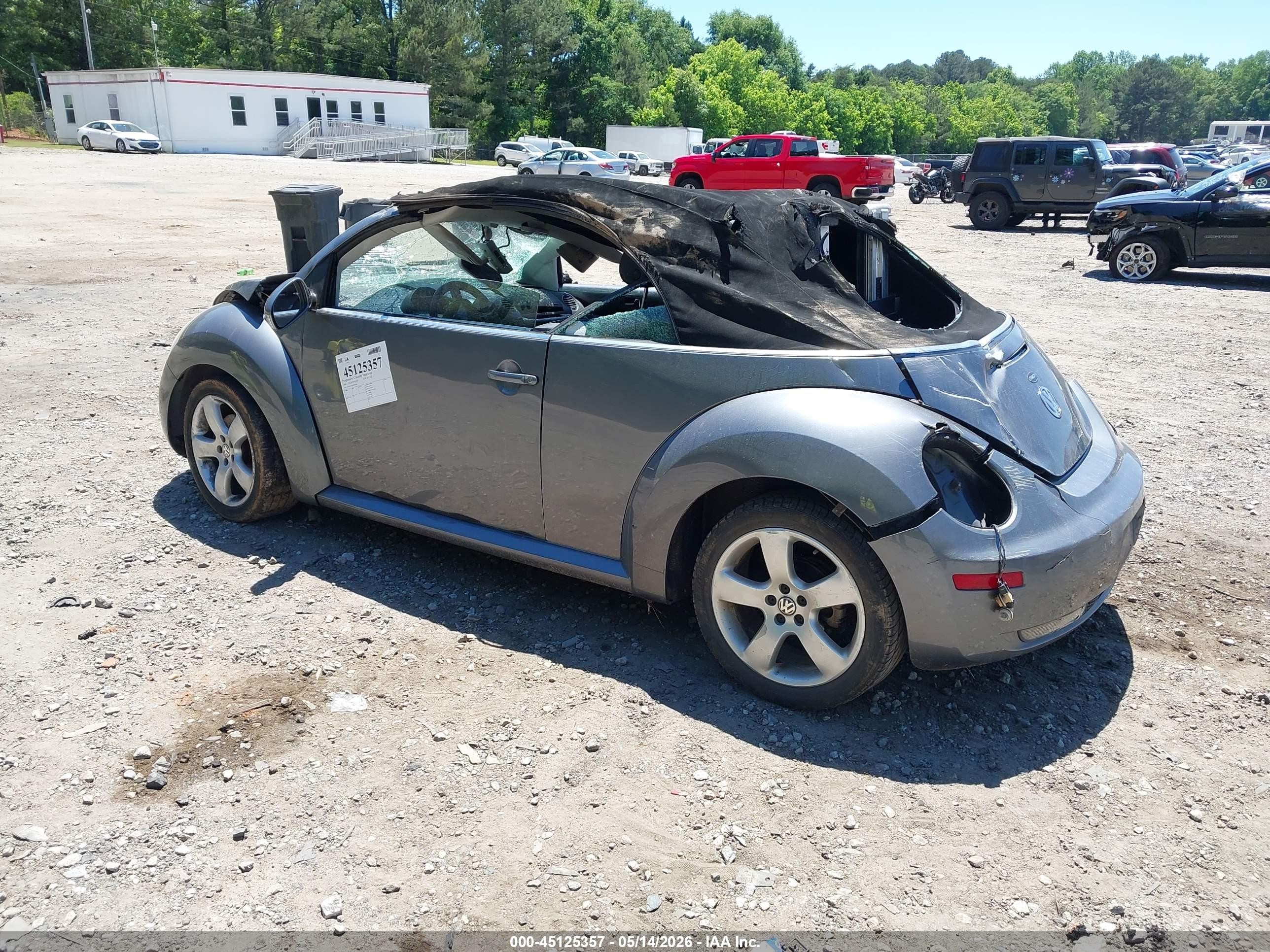 2006 Volkswagen New Beetle 2.5 Серый vin: 3VWSF31Y66M301064