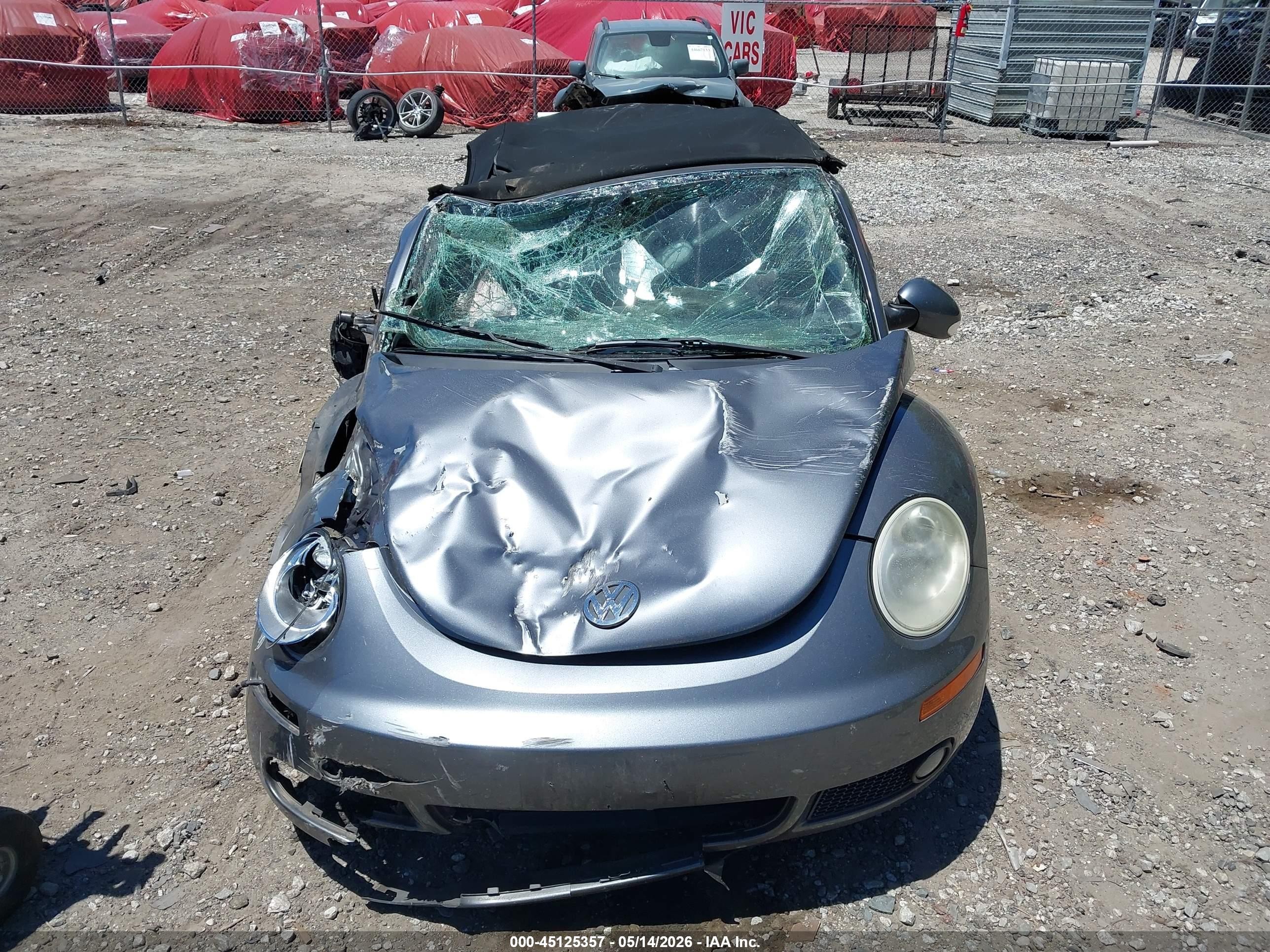 2006 Volkswagen New Beetle 2.5 Серый vin: 3VWSF31Y66M301064