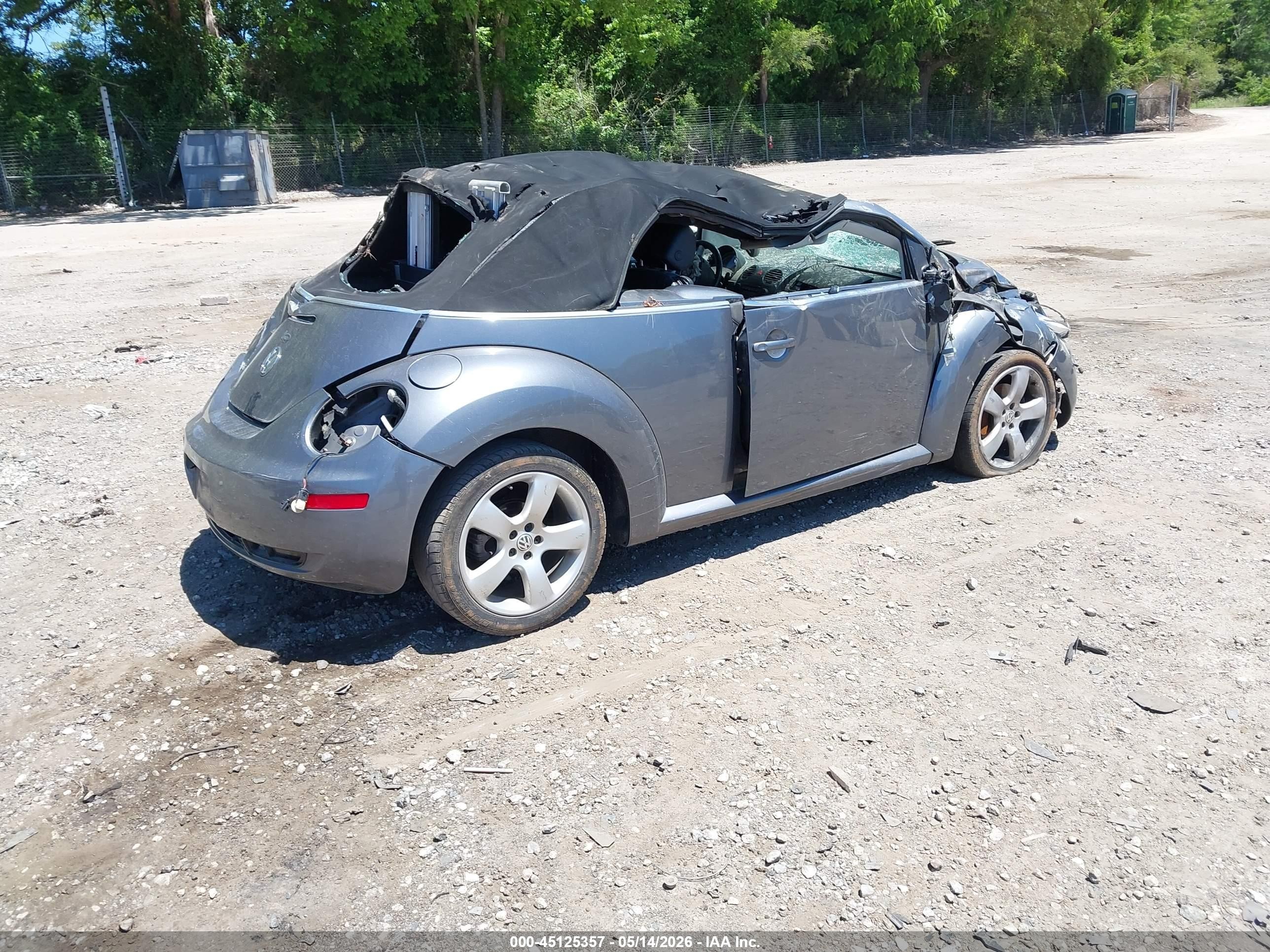 2006 Volkswagen New Beetle 2.5 Серый vin: 3VWSF31Y66M301064