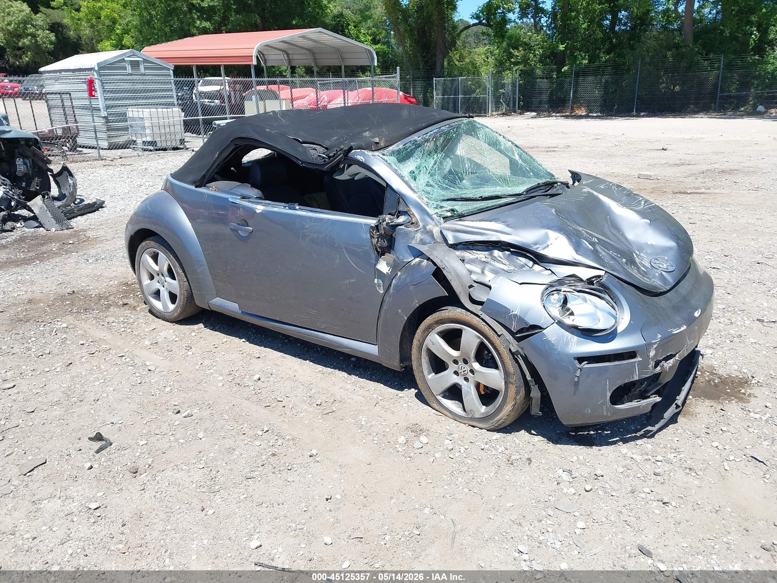 2006 Volkswagen New Beetle 2.5 Серый vin: 3VWSF31Y66M301064