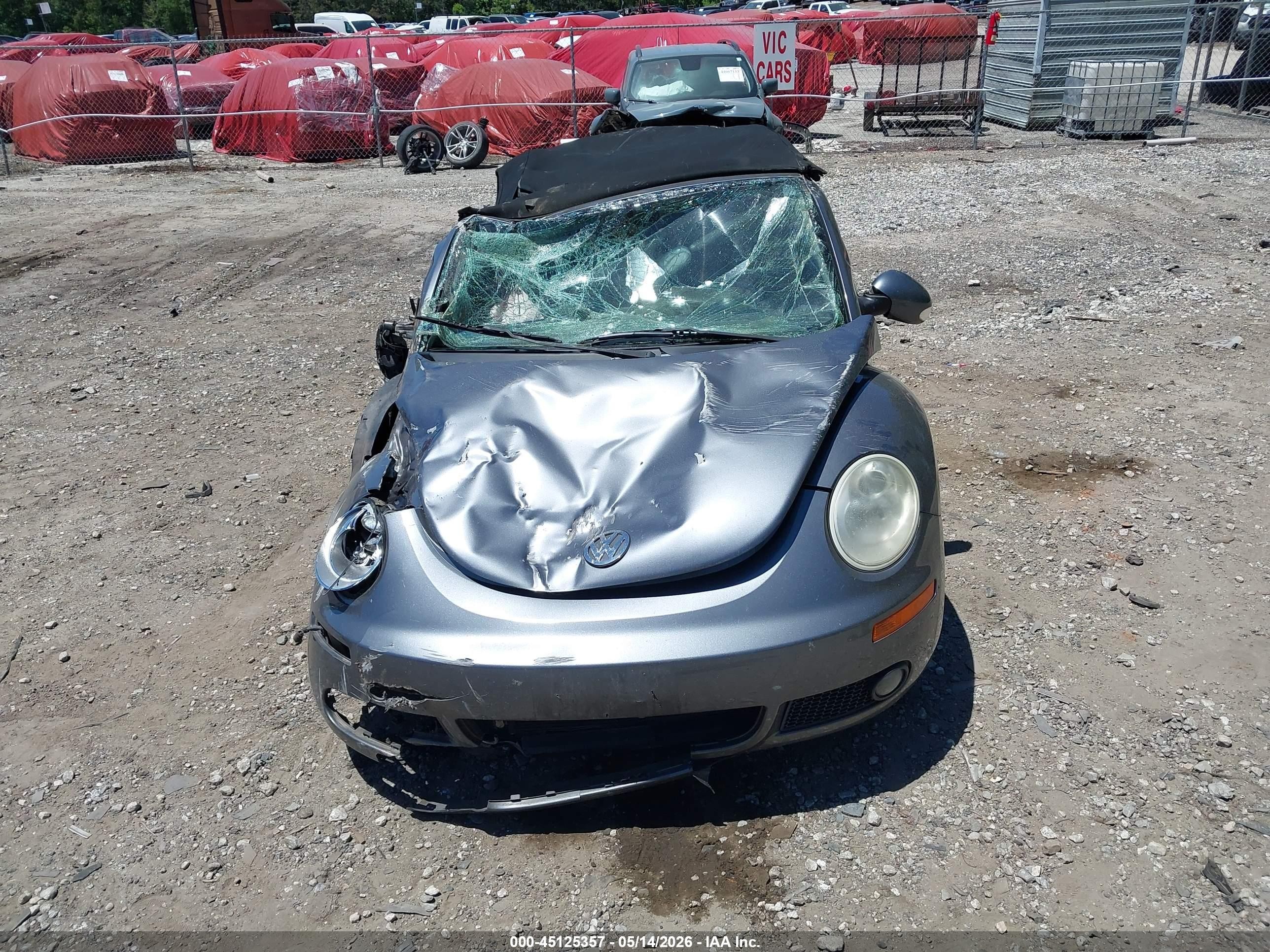 2006 Volkswagen New Beetle 2.5 Серый vin: 3VWSF31Y66M301064