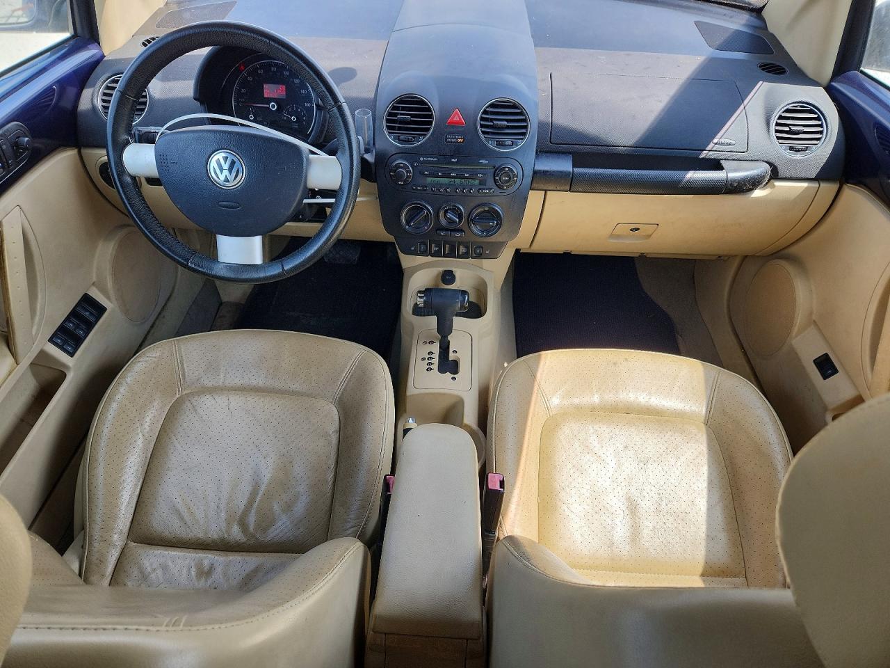 2006 Volkswagen New Beetle Conv Blue vin: 3VWSF31Y66M314557