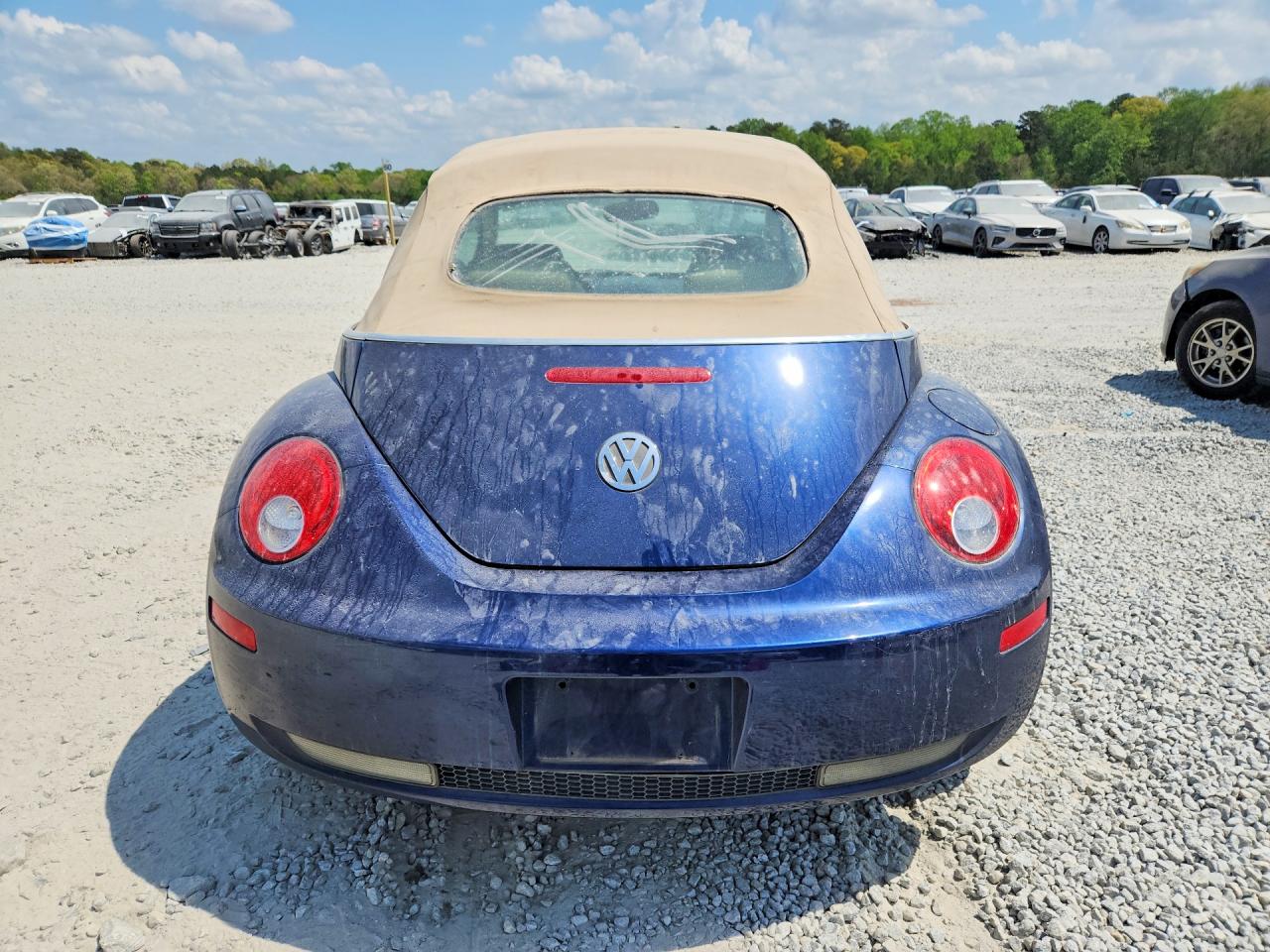 2006 Volkswagen New Beetle Conv Blue vin: 3VWSF31Y66M314557