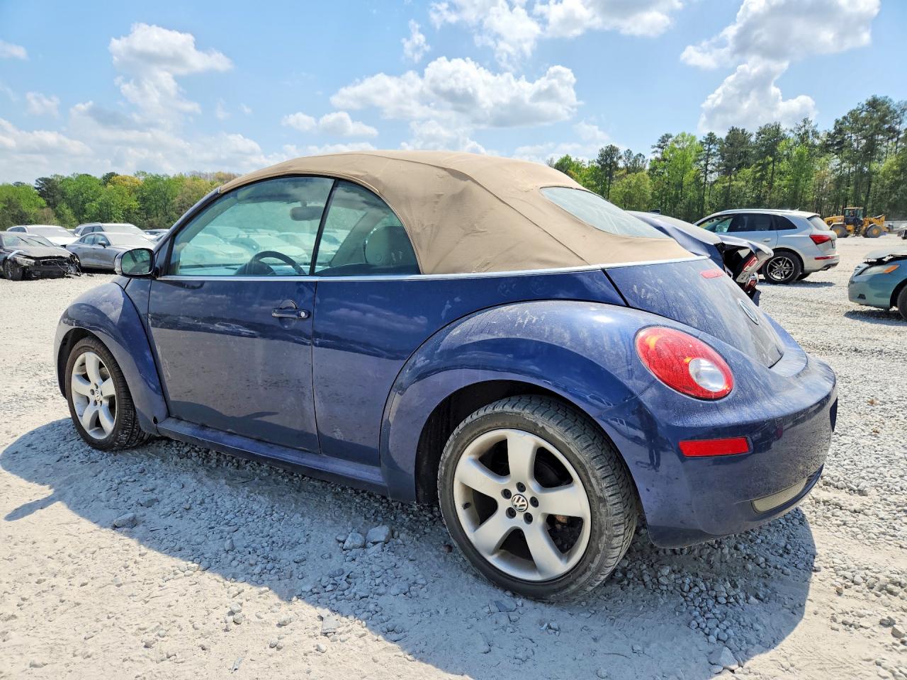 2006 Volkswagen New Beetle Conv Blue vin: 3VWSF31Y66M314557