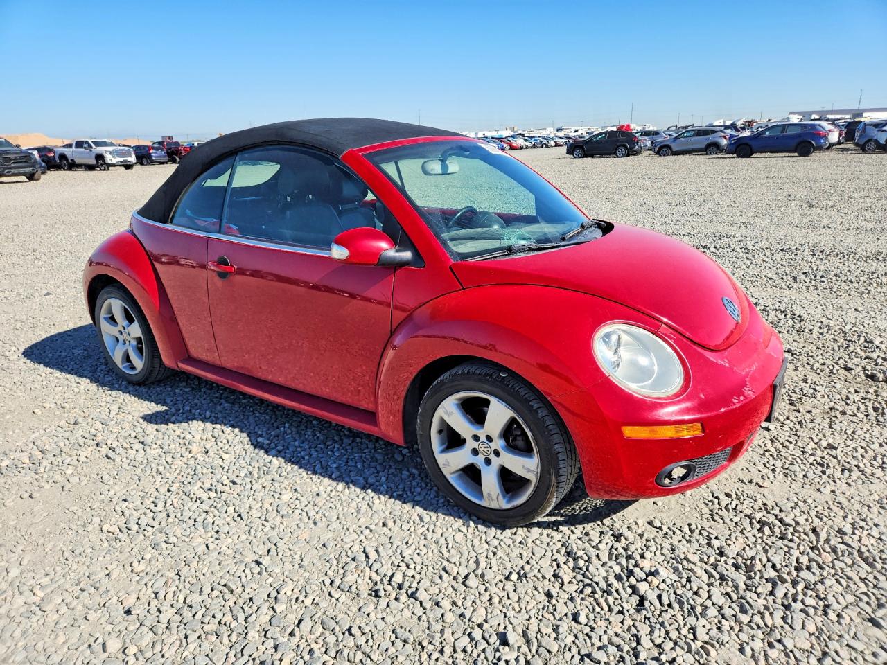 2006 Volkswagen New Beetle Convertible Option Package 2 Красный vin: 3VWSF31Y76M302918