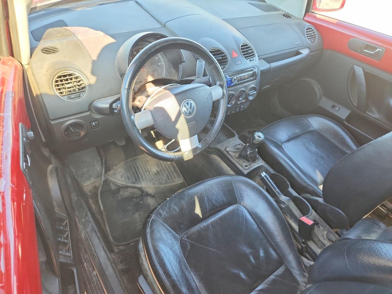 2006 Volkswagen New Beetle Convertible Option Package 2 Красный vin: 3VWSF31Y76M302918