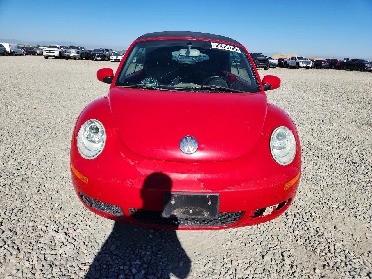 2006 Volkswagen New Beetle Convertible Option Package 2 Красный vin: 3VWSF31Y76M302918