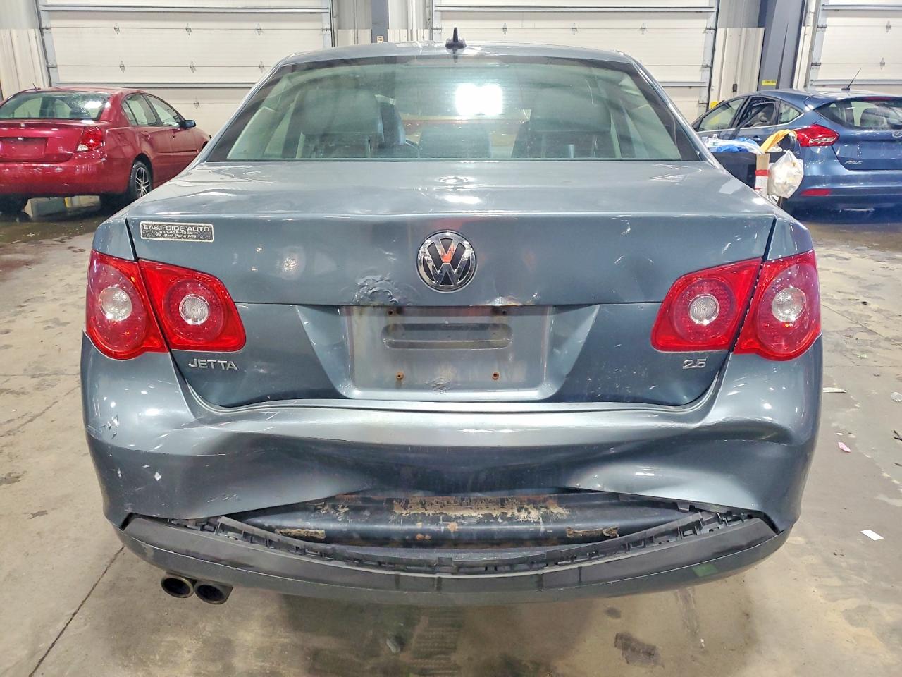 2007 Volkswagen Jetta 2.5 Option Package 1 Blue vin: 3VWSF71K27M148526