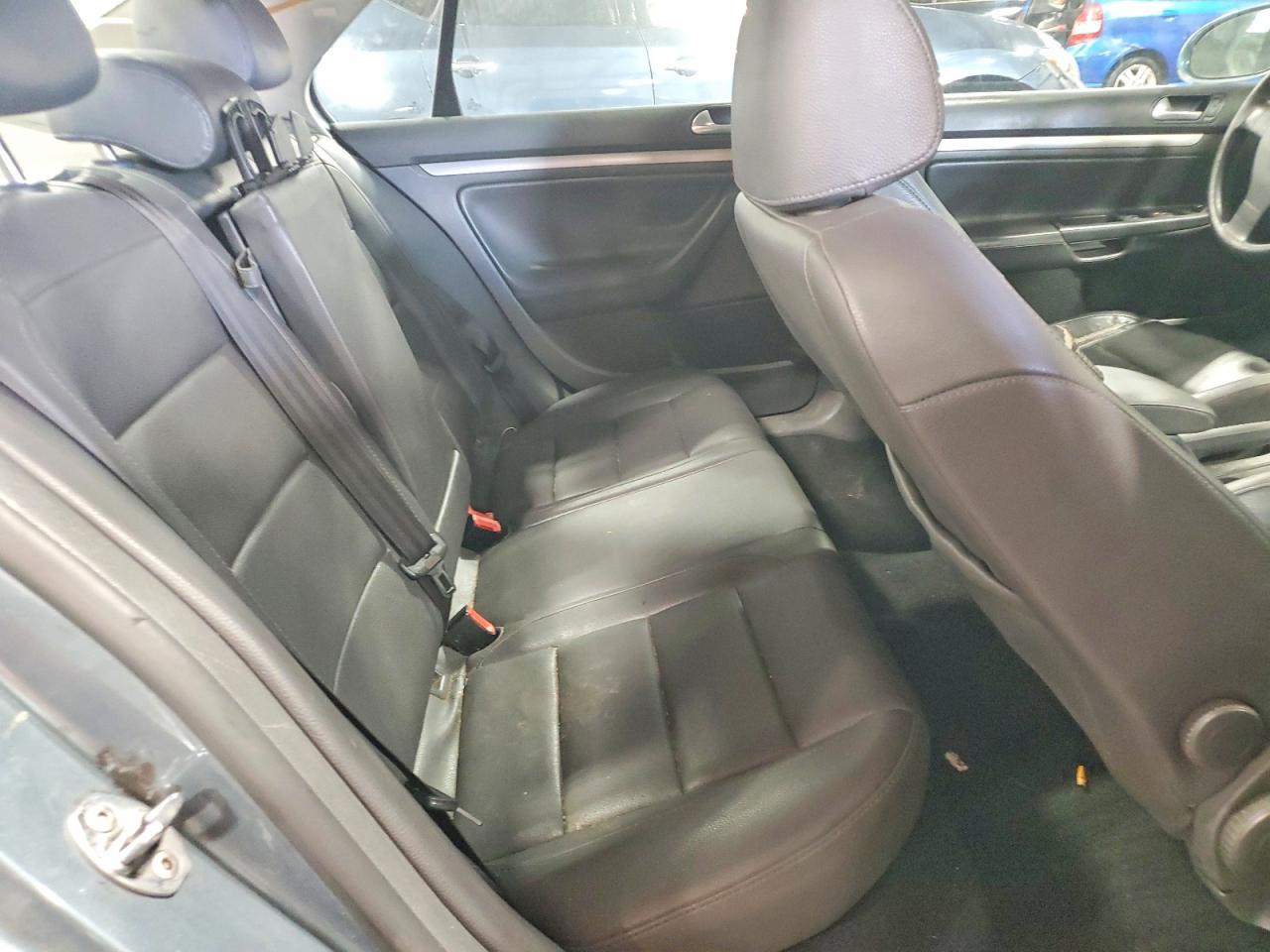 2007 Volkswagen Jetta 2.5 Option Package 1 Blue vin: 3VWSF71K27M148526