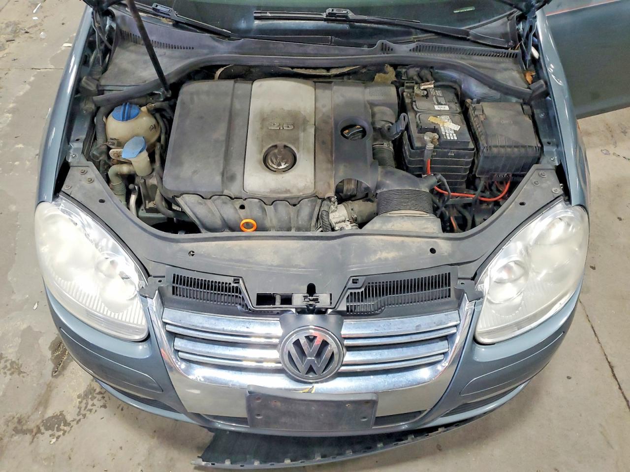 2007 Volkswagen Jetta 2.5 Option Package 1 Blue vin: 3VWSF71K27M148526