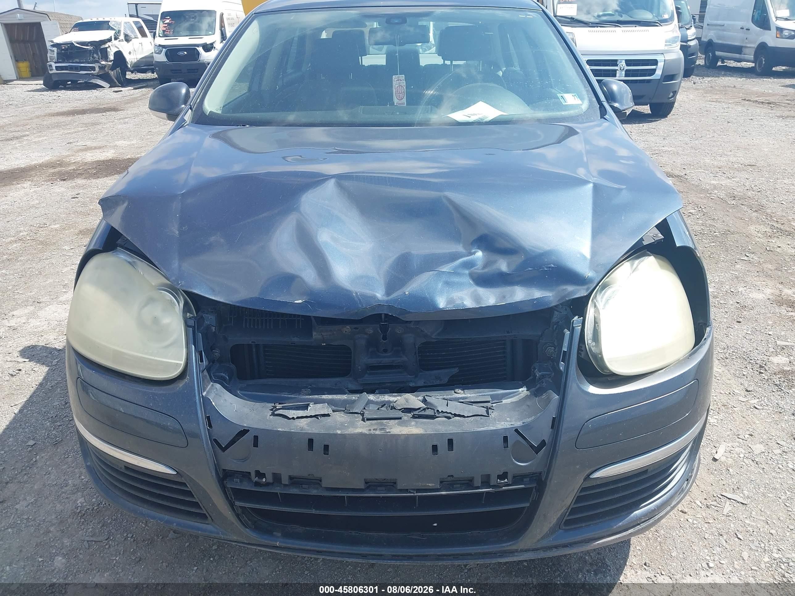 2005 Volkswagen Jetta 2.5 Blue vin: 3VWSF71K35M611657