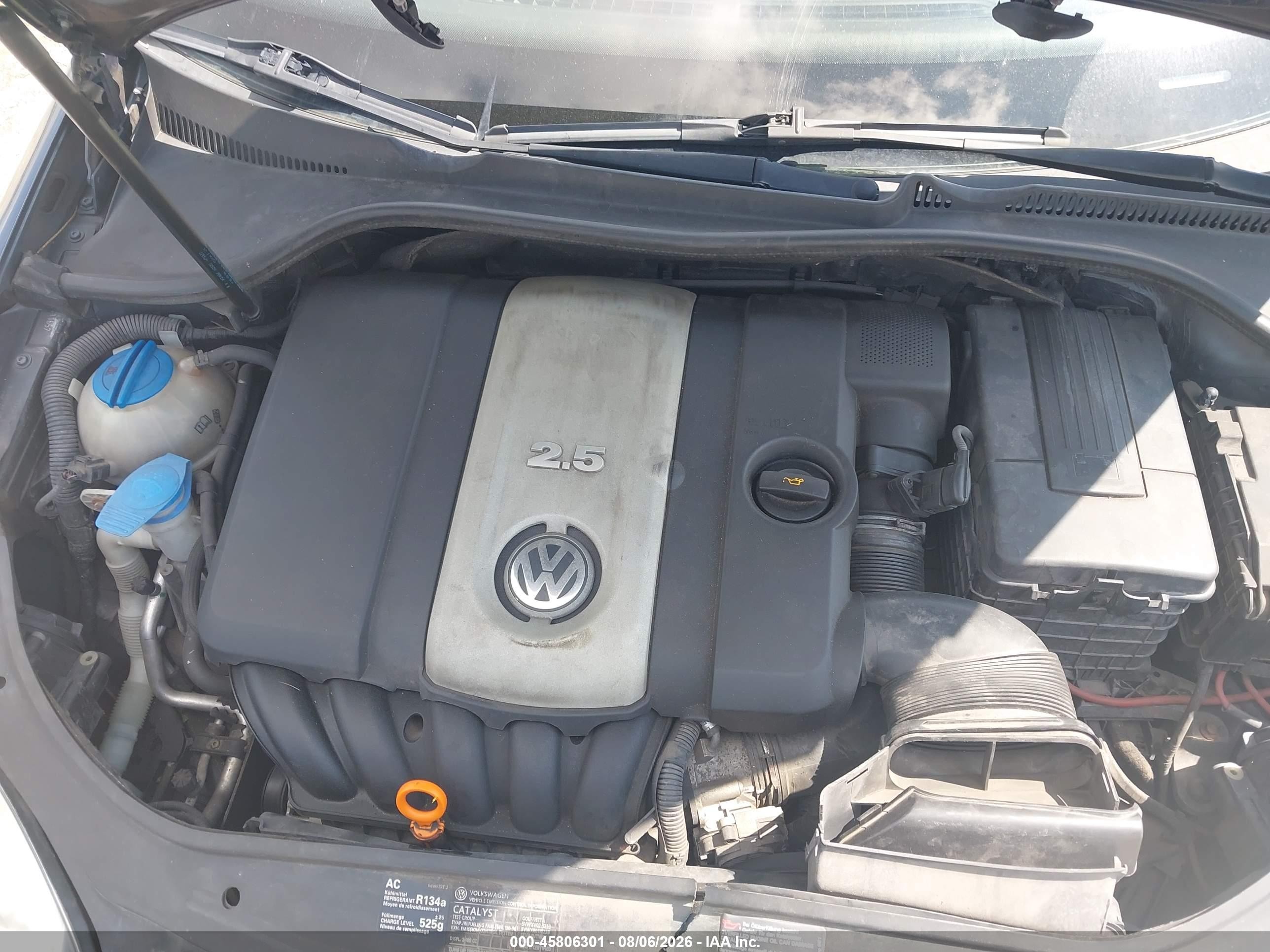 2005 Volkswagen Jetta 2.5 Blue vin: 3VWSF71K35M611657