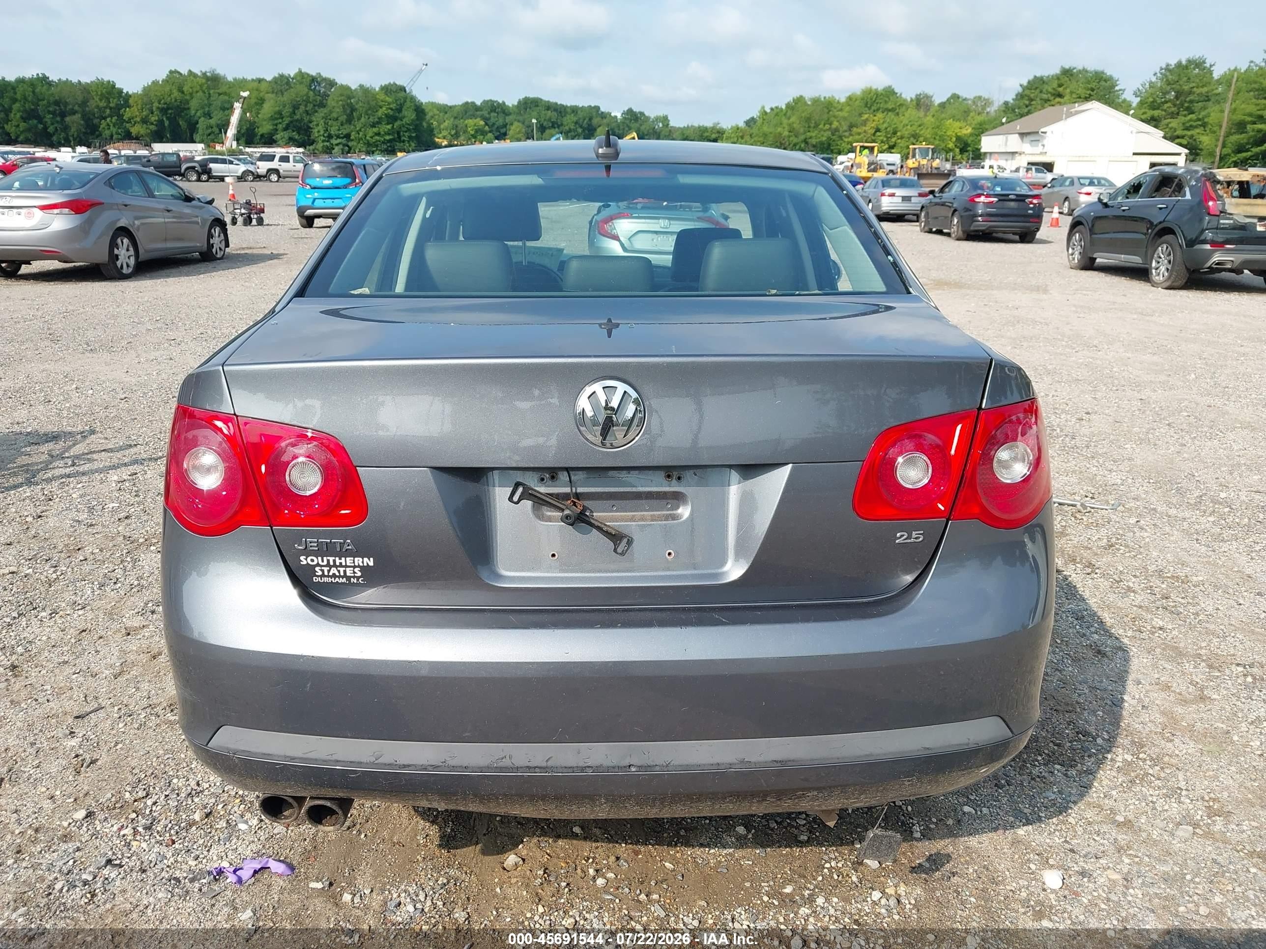 2006 Volkswagen Jetta 2.5 Gray vin: 3VWSF71K46M728584
