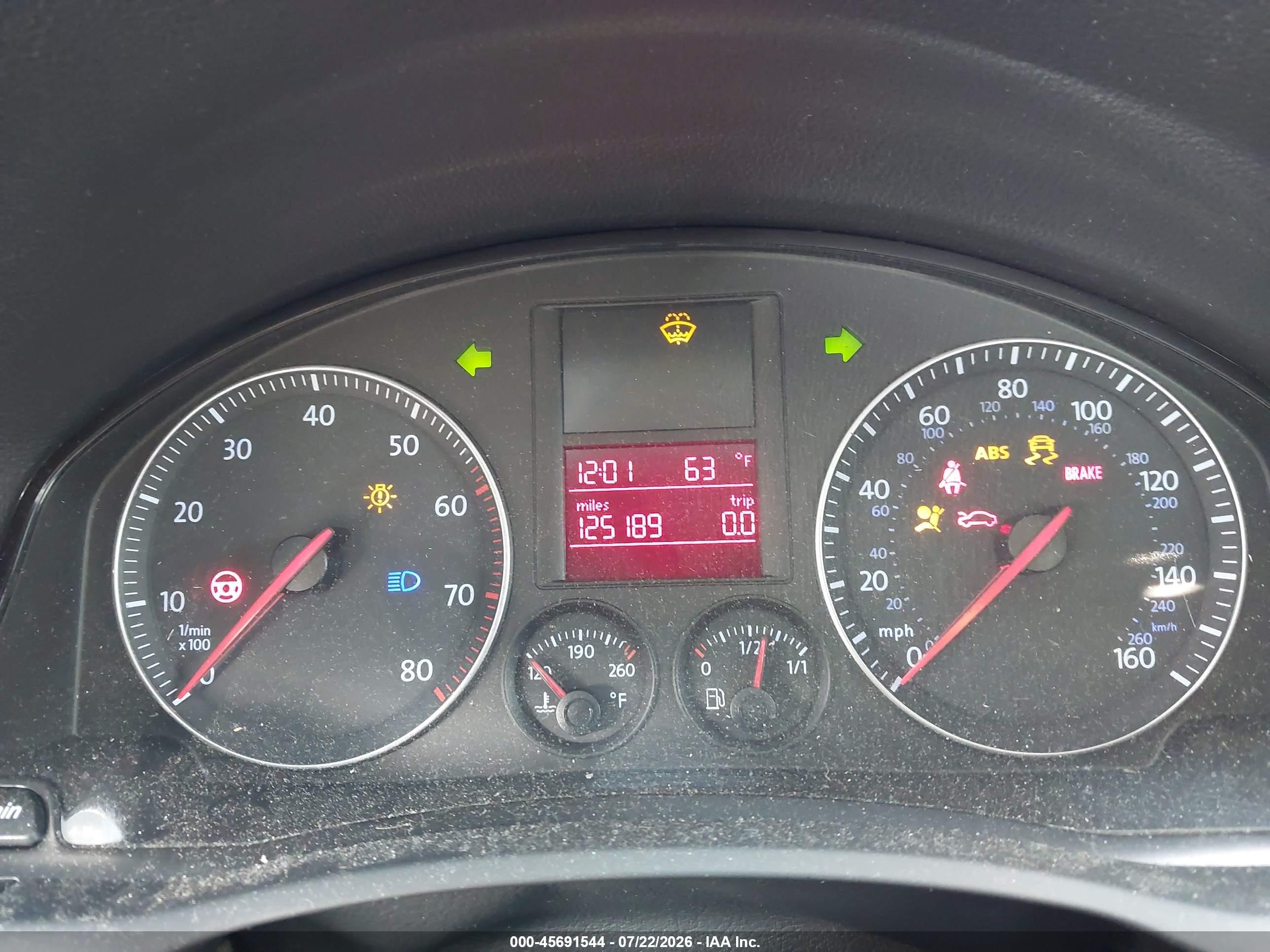 2006 Volkswagen Jetta 2.5 Gray vin: 3VWSF71K46M728584