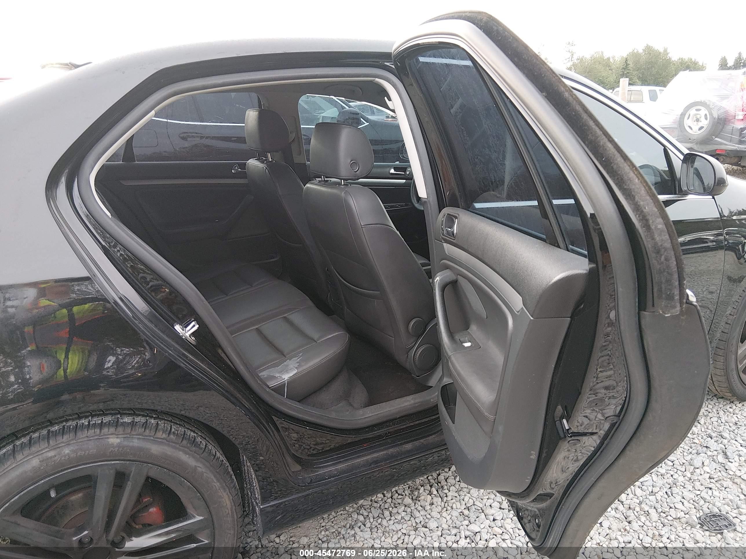 2005 Volkswagen Jetta 2.5 Black vin: 3VWSF71K55M628086