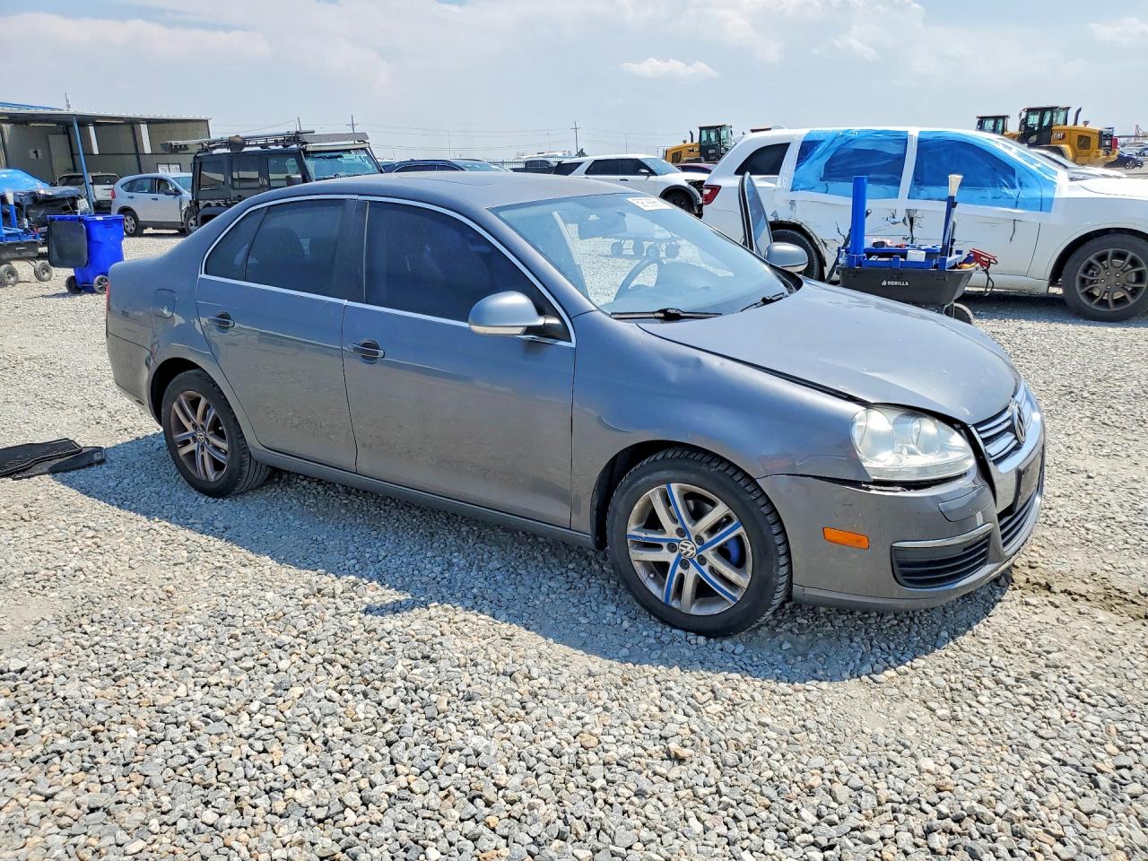 2007 Volkswagen Jetta 2.5 Option Package 1 Gray vin: 3VWSF71K77M023229