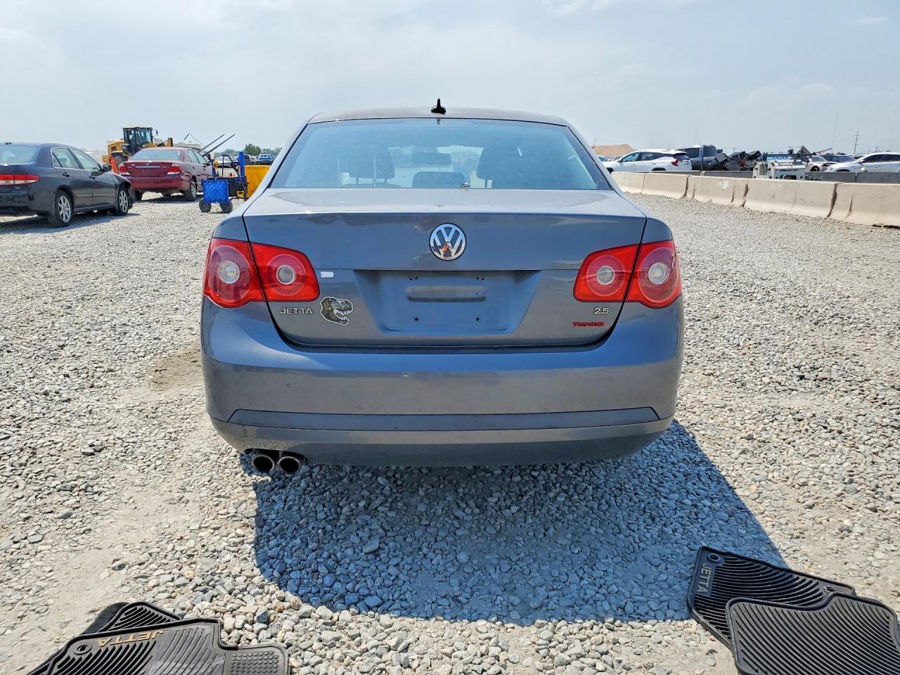 2007 Volkswagen Jetta 2.5 Option Package 1 Gray vin: 3VWSF71K77M023229