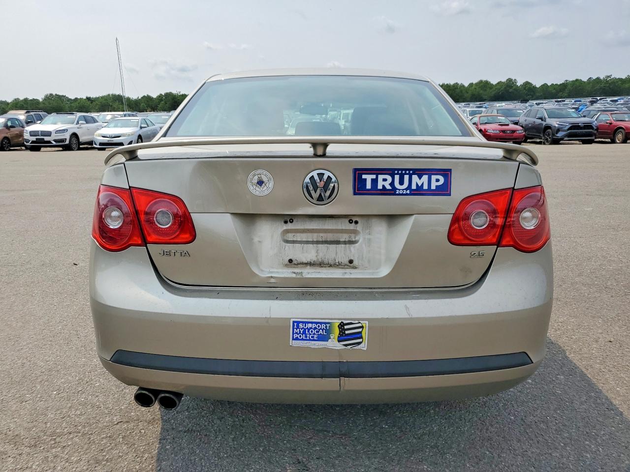 2005 Volkswagen New Jetta 2.5l Option Package 1 Beige vin: 3VWSF71K95M625479