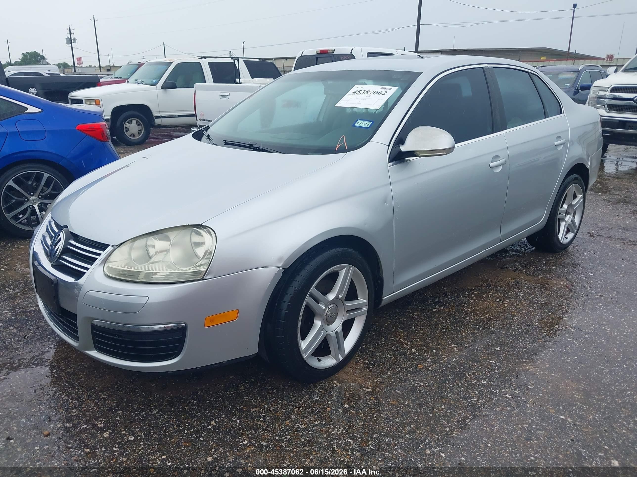 2006 Volkswagen Jetta 2.5 Silver vin: 3VWSF81K86M797185