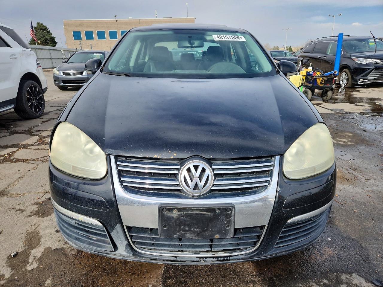 2007 Volkswagen Jetta 2.5 Option Package 1 Black vin: 3VWSF81K87M018451