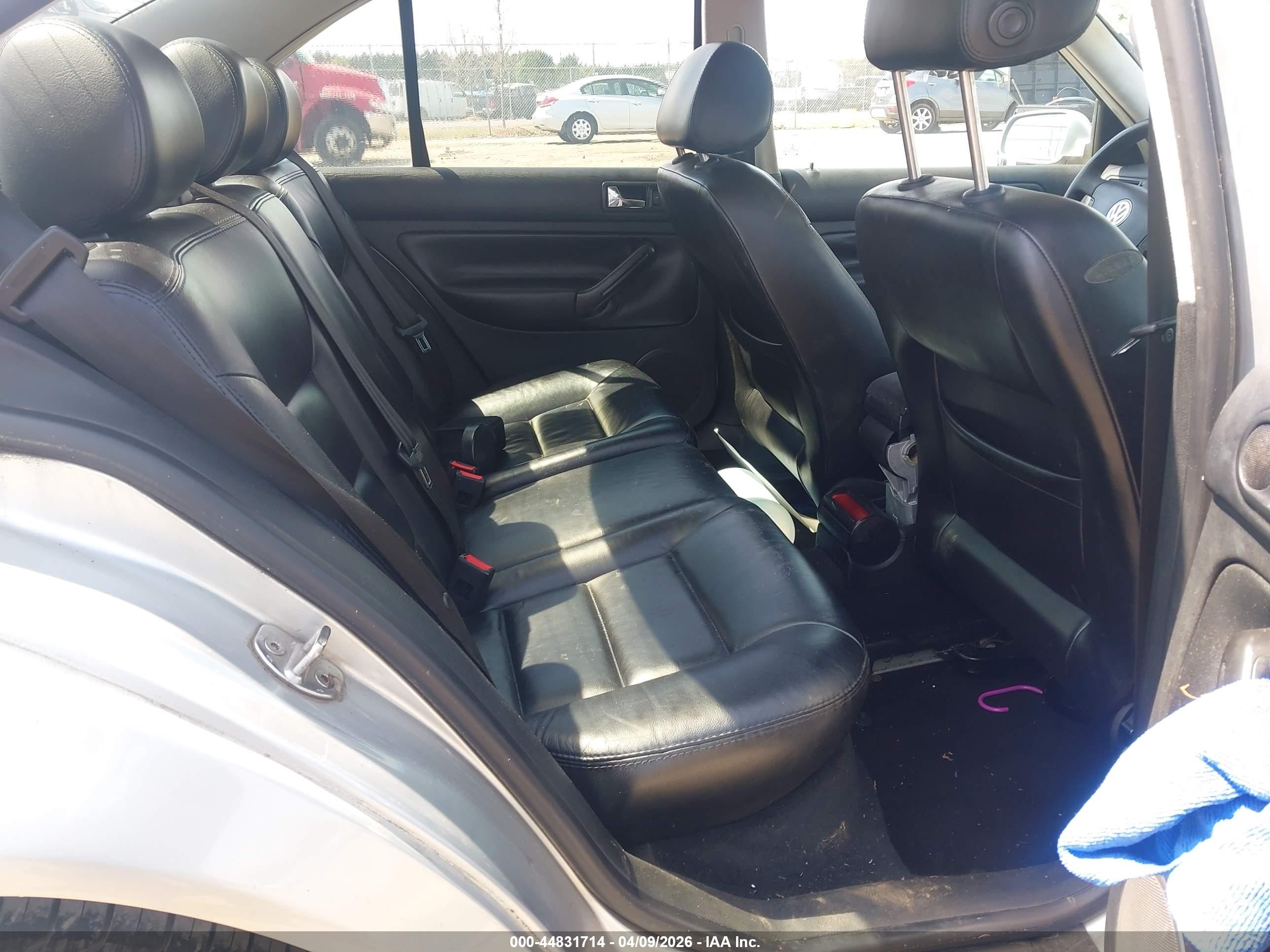 2001 Volkswagen Jetta Gls Vr6 Silver vin: 3VWSG29M51M075701