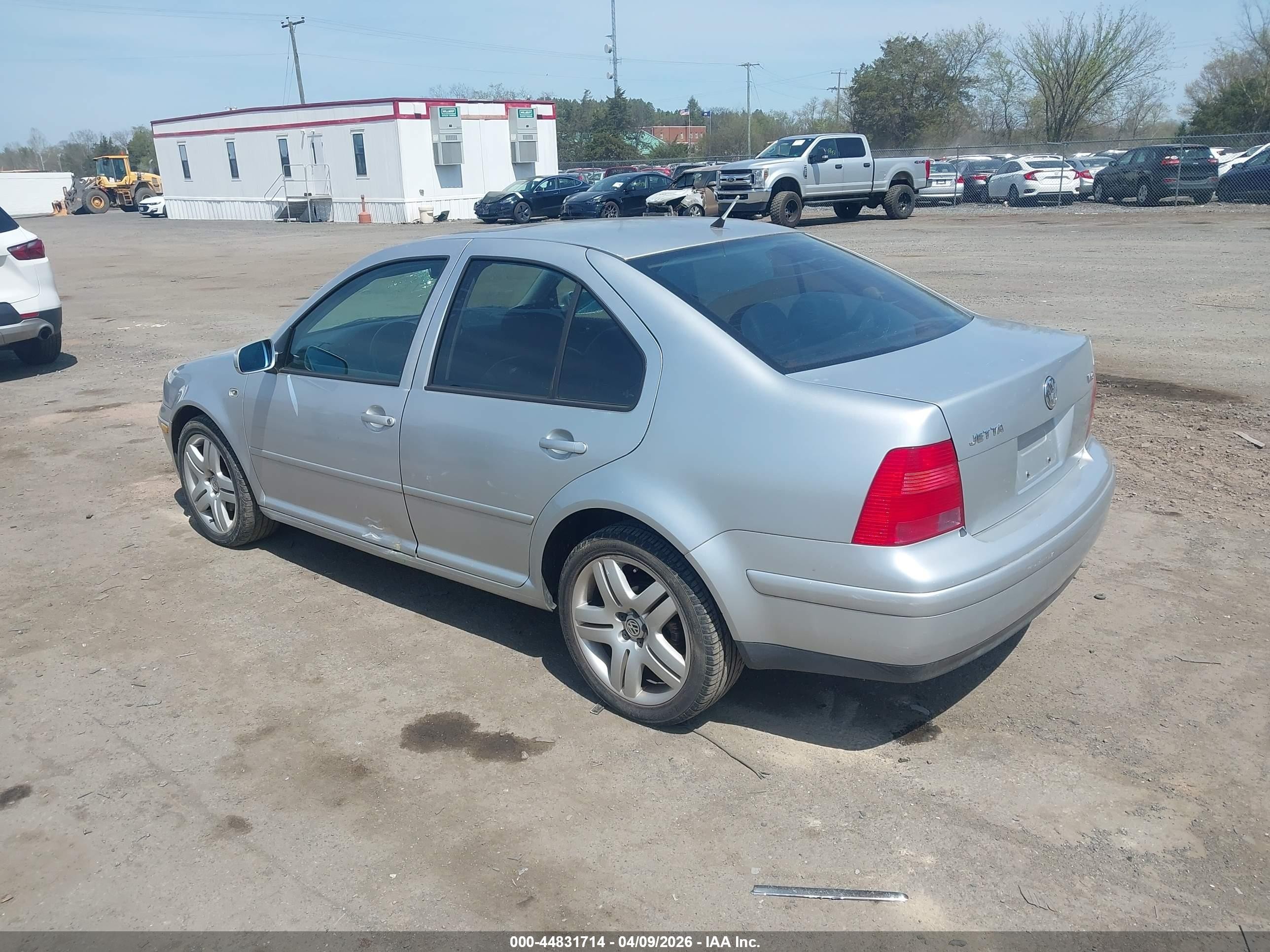 2001 Volkswagen Jetta Gls Vr6 Silver vin: 3VWSG29M51M075701