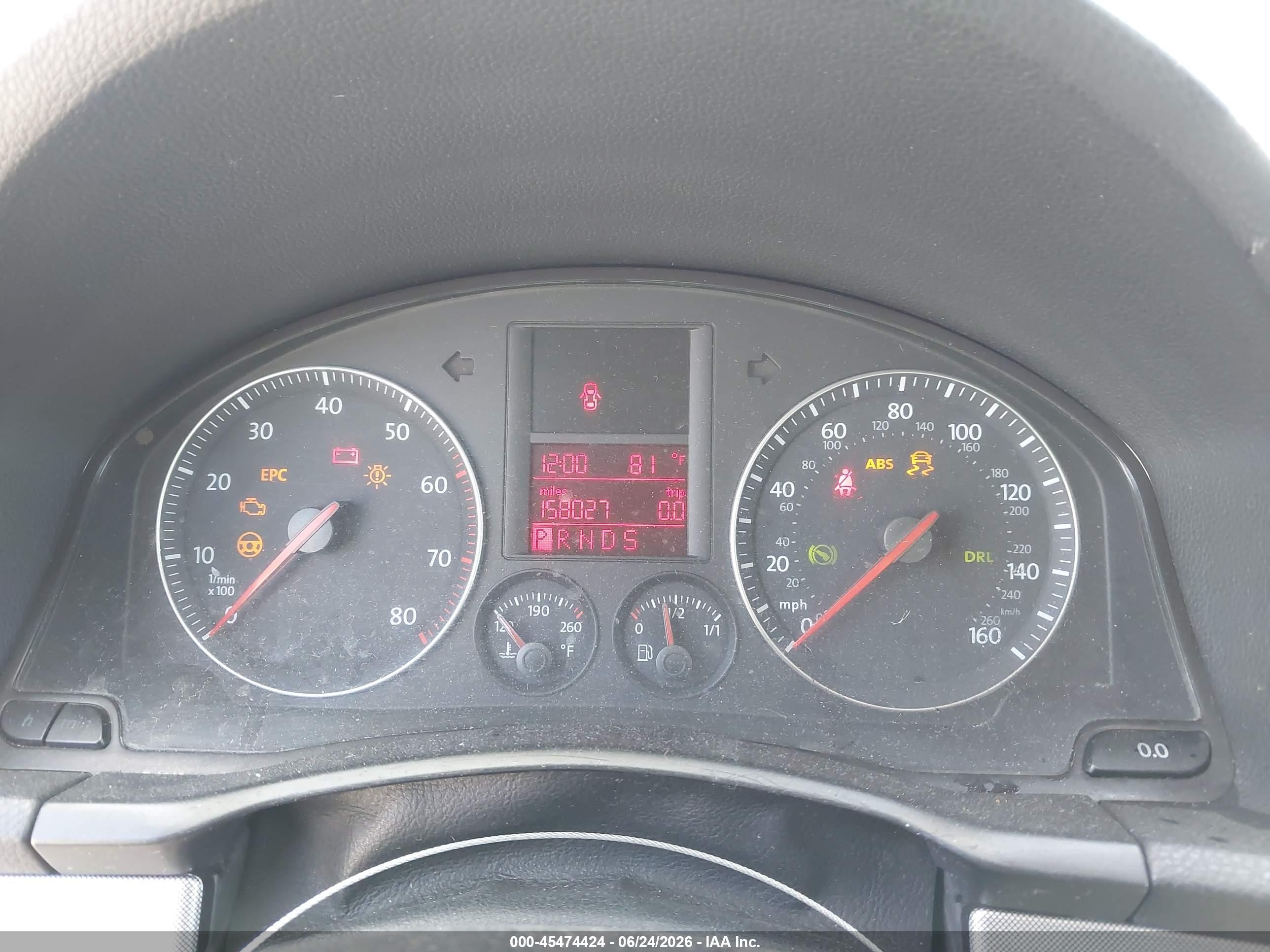 2006 Volkswagen Jetta 2.5 Gray vin: 3VWSG71K06M656795