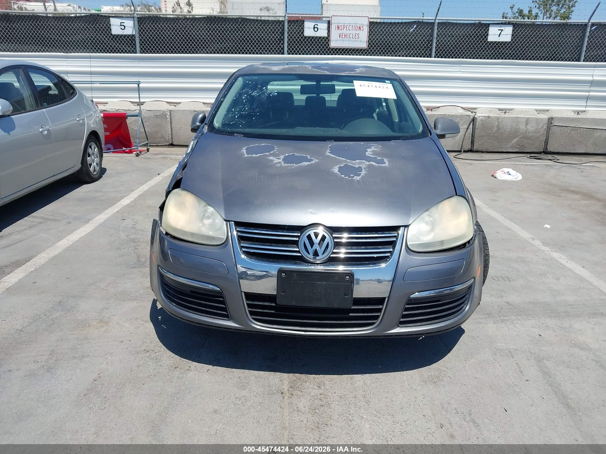 2006 Volkswagen Jetta 2.5 Gray vin: 3VWSG71K06M656795