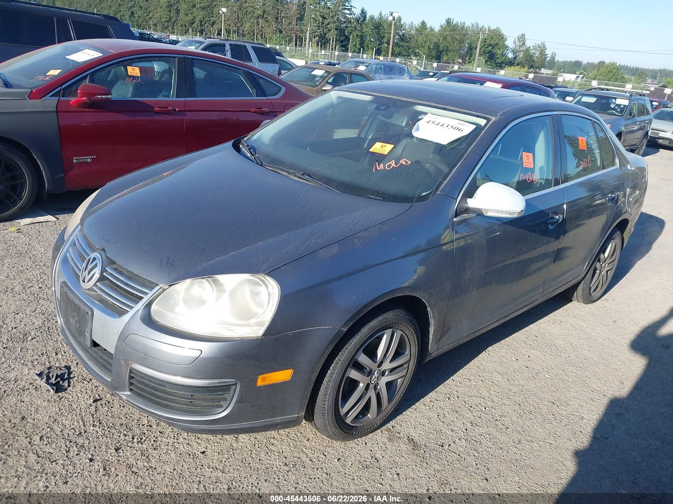 2005 Volkswagen Jetta 2.5 Gray vin: 3VWSG71K15M645299