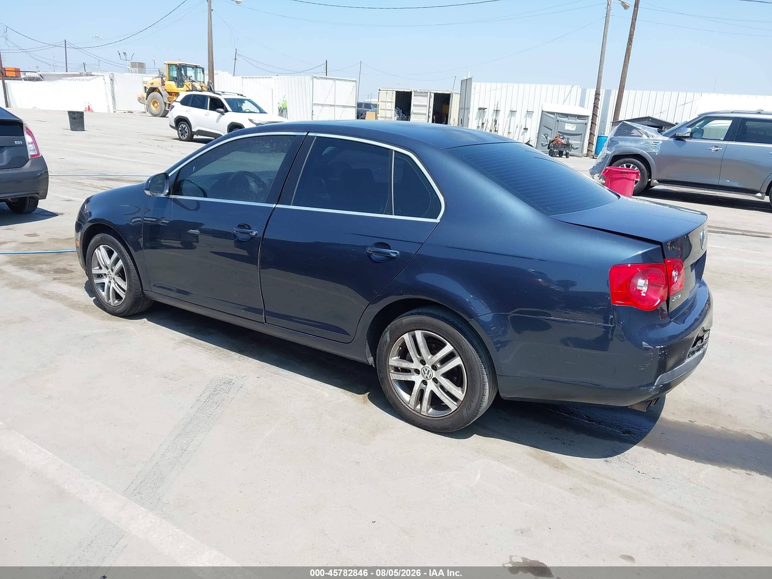 2005 Volkswagen Jetta 2.5 Blue vin: 3VWSG71K65M645668