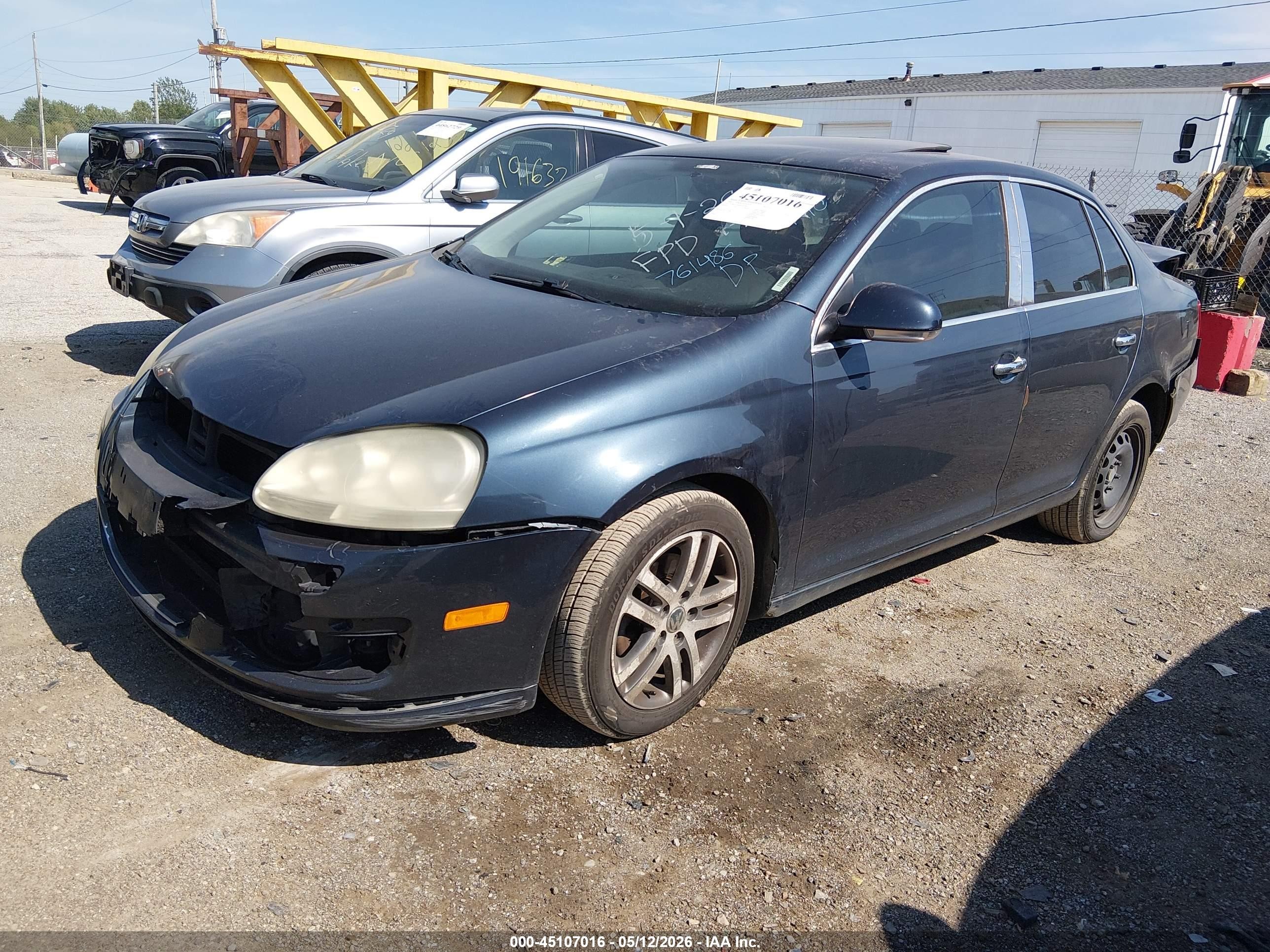 2006 Volkswagen Jetta 2.5 Black vin: 3VWSG71K86M761486