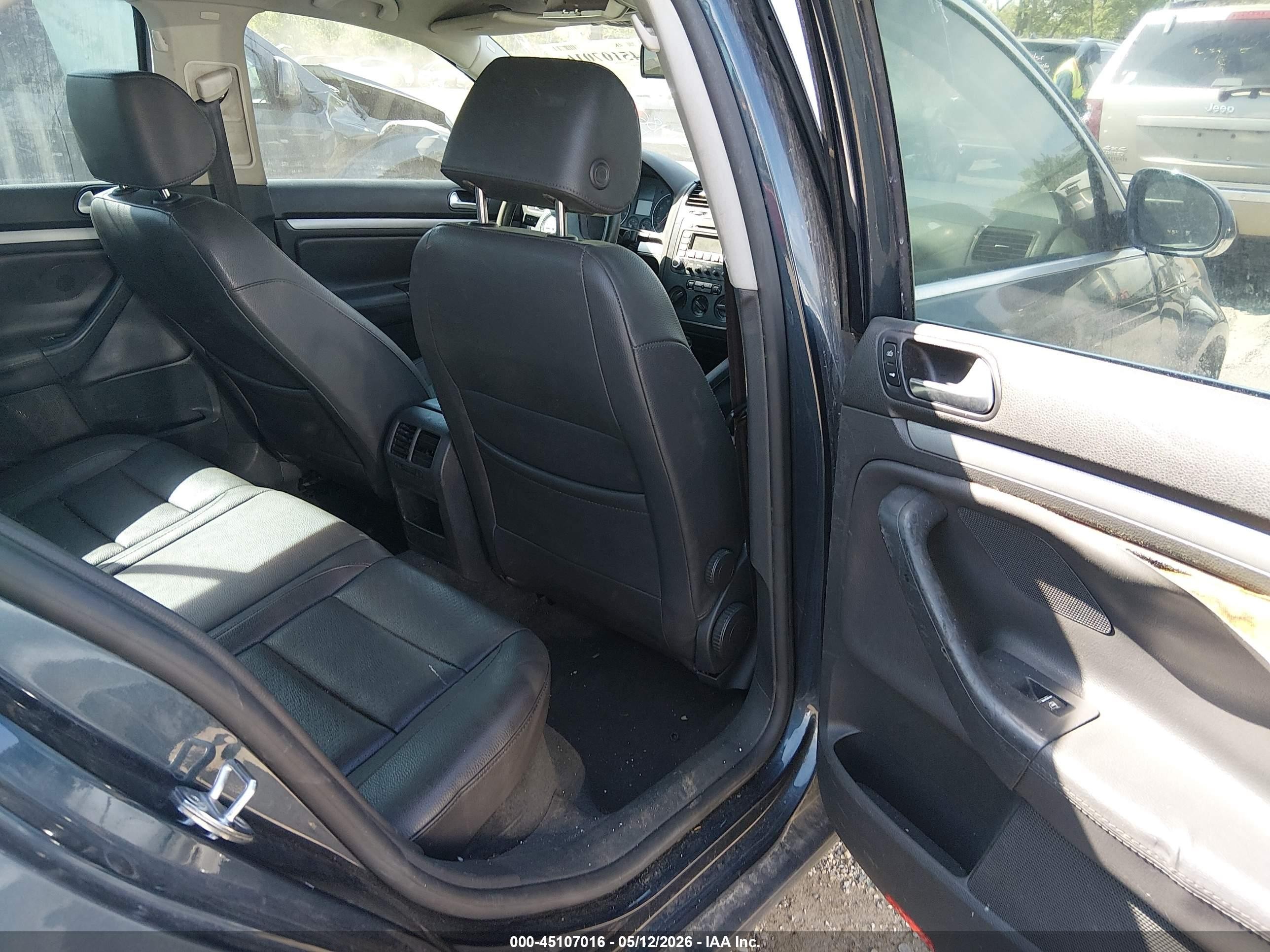 2006 Volkswagen Jetta 2.5 Black vin: 3VWSG71K86M761486